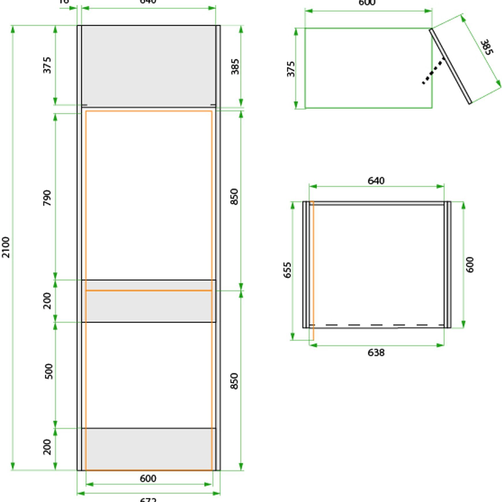 Laundry Stacker Cabinet