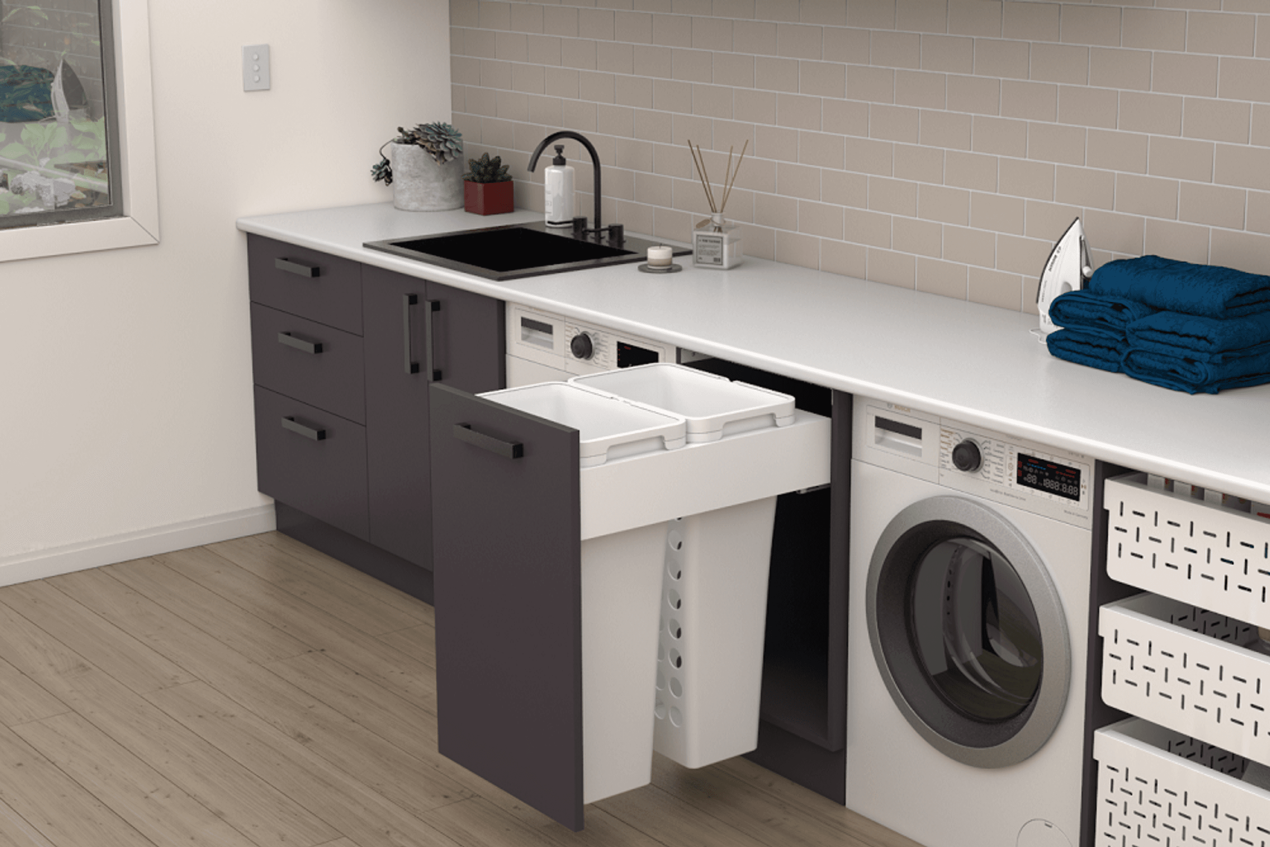 Tanova Simplex Plus Laundry Baskets