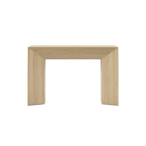 Edje 140cm Oak Tall Console Table | Natural