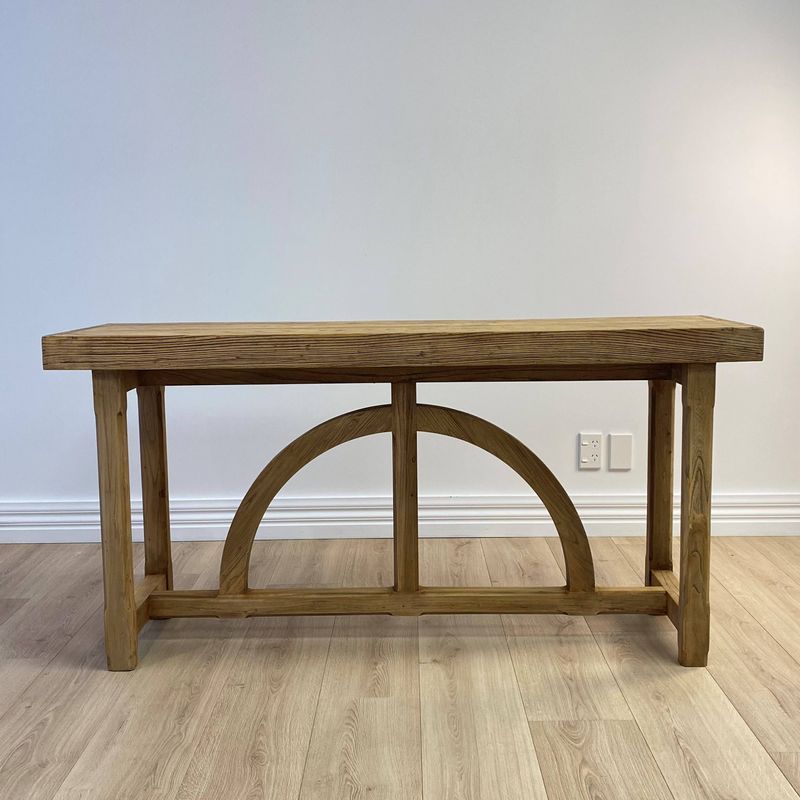 Archway Console | Aged Elm