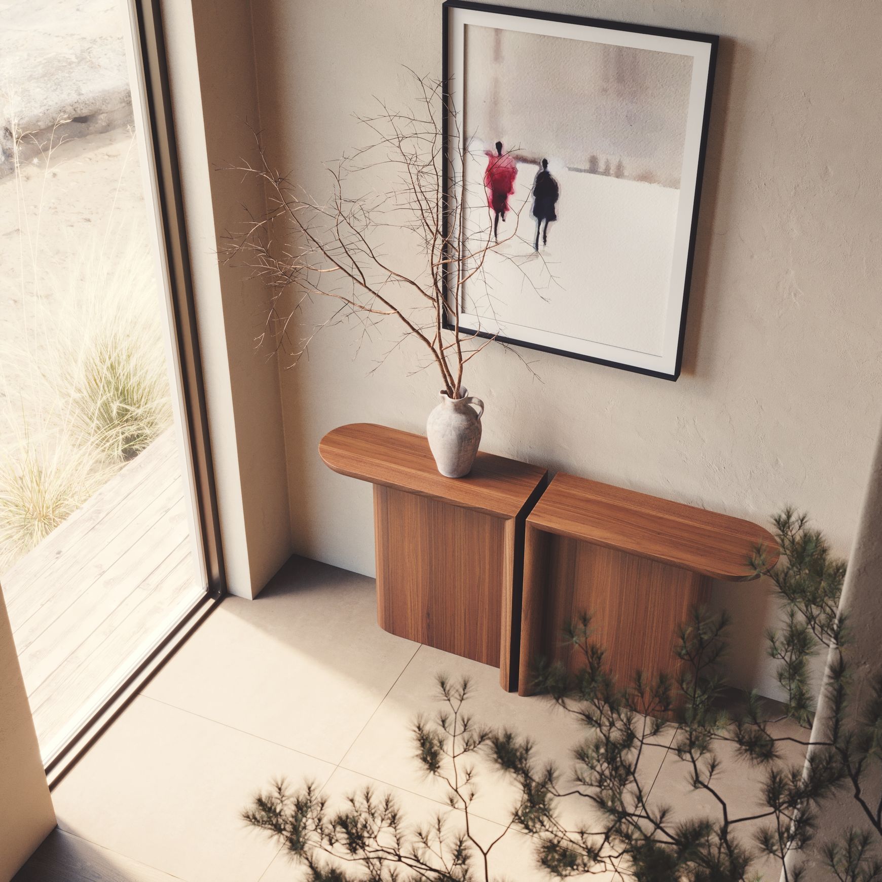 Re-Form Console Table