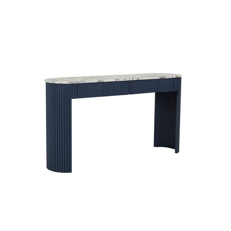 Benjamin Ripple Grand Marble Console