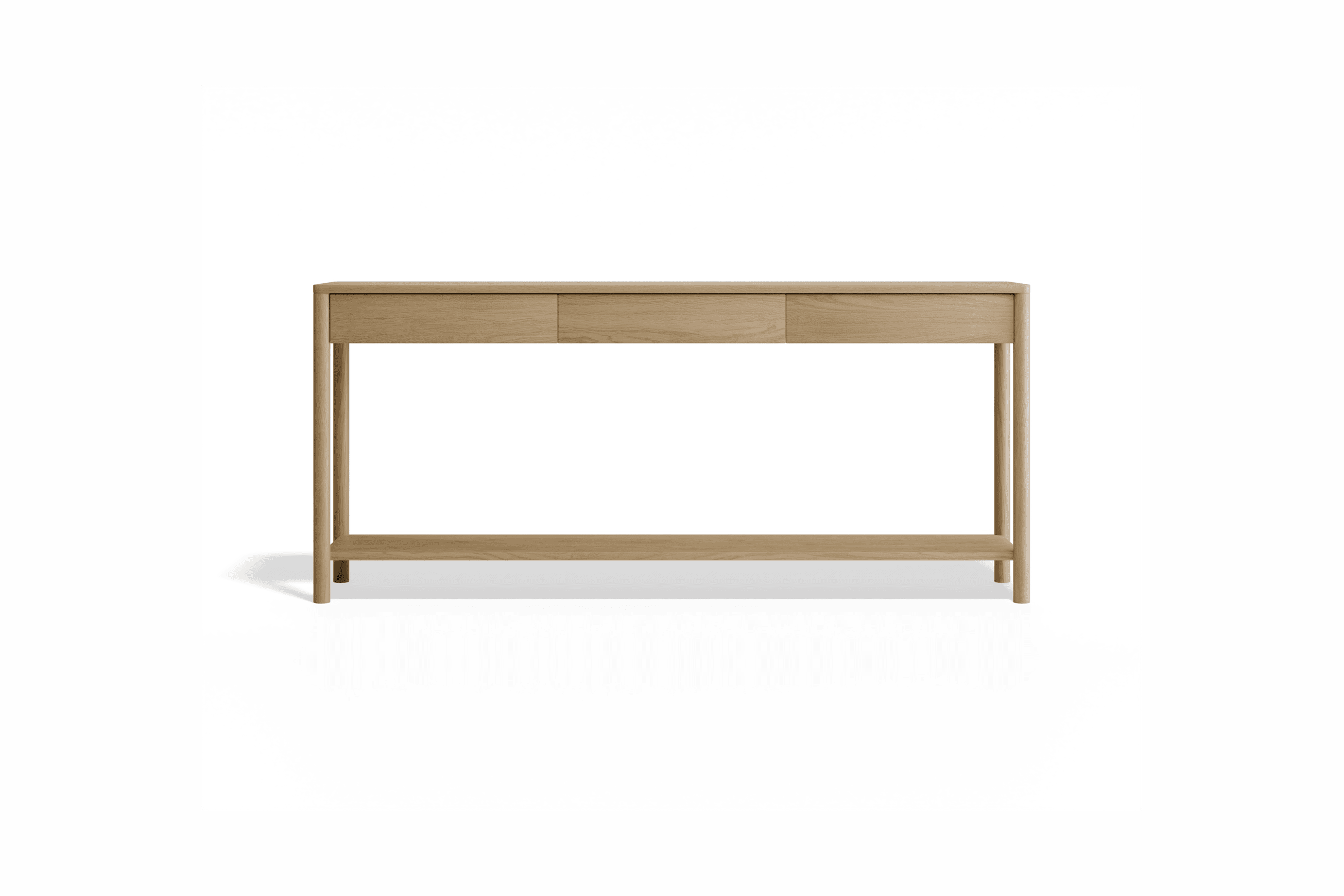 Nordica Console Table - Natural Oak 172cm