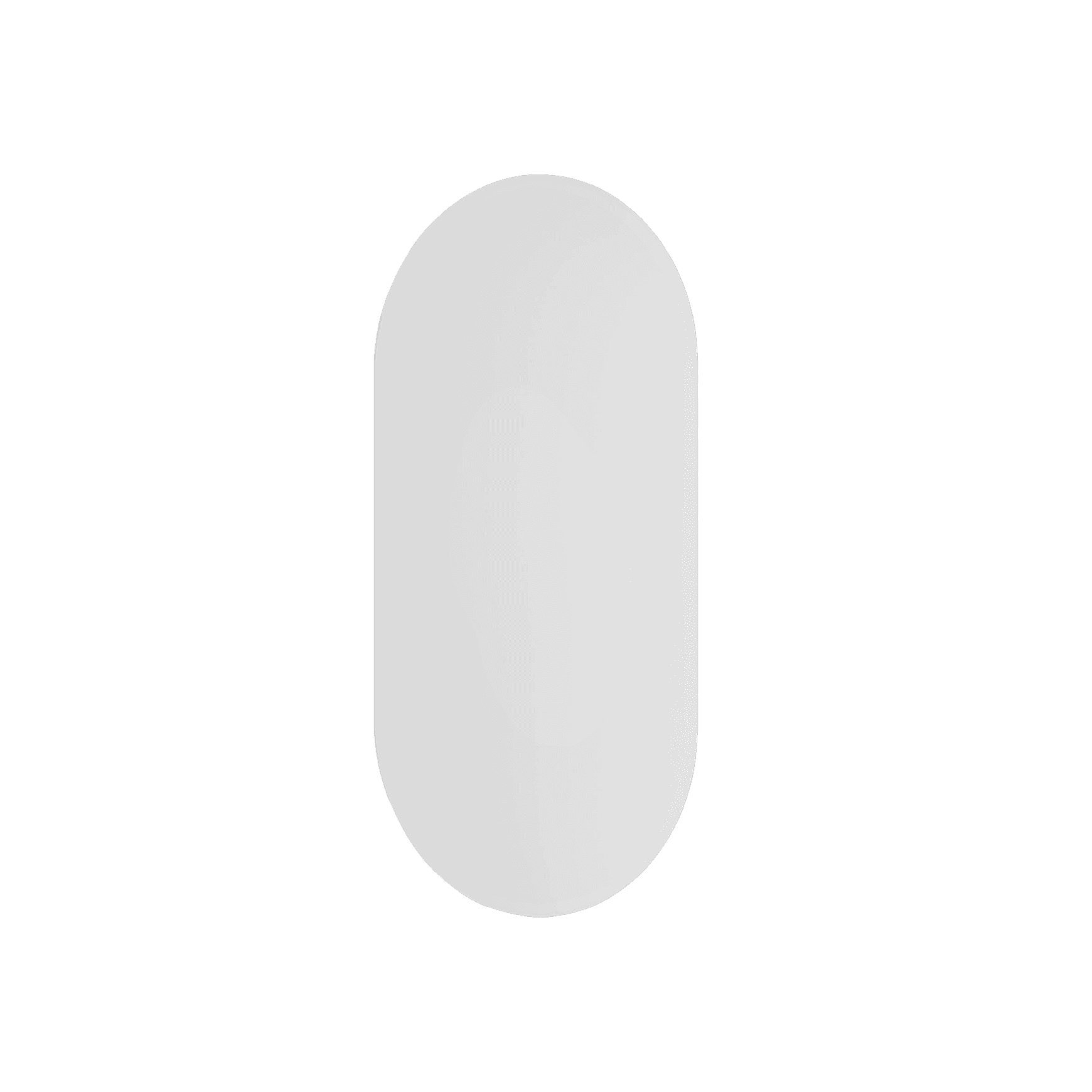 Code Euro Oval 550 Led Mirror