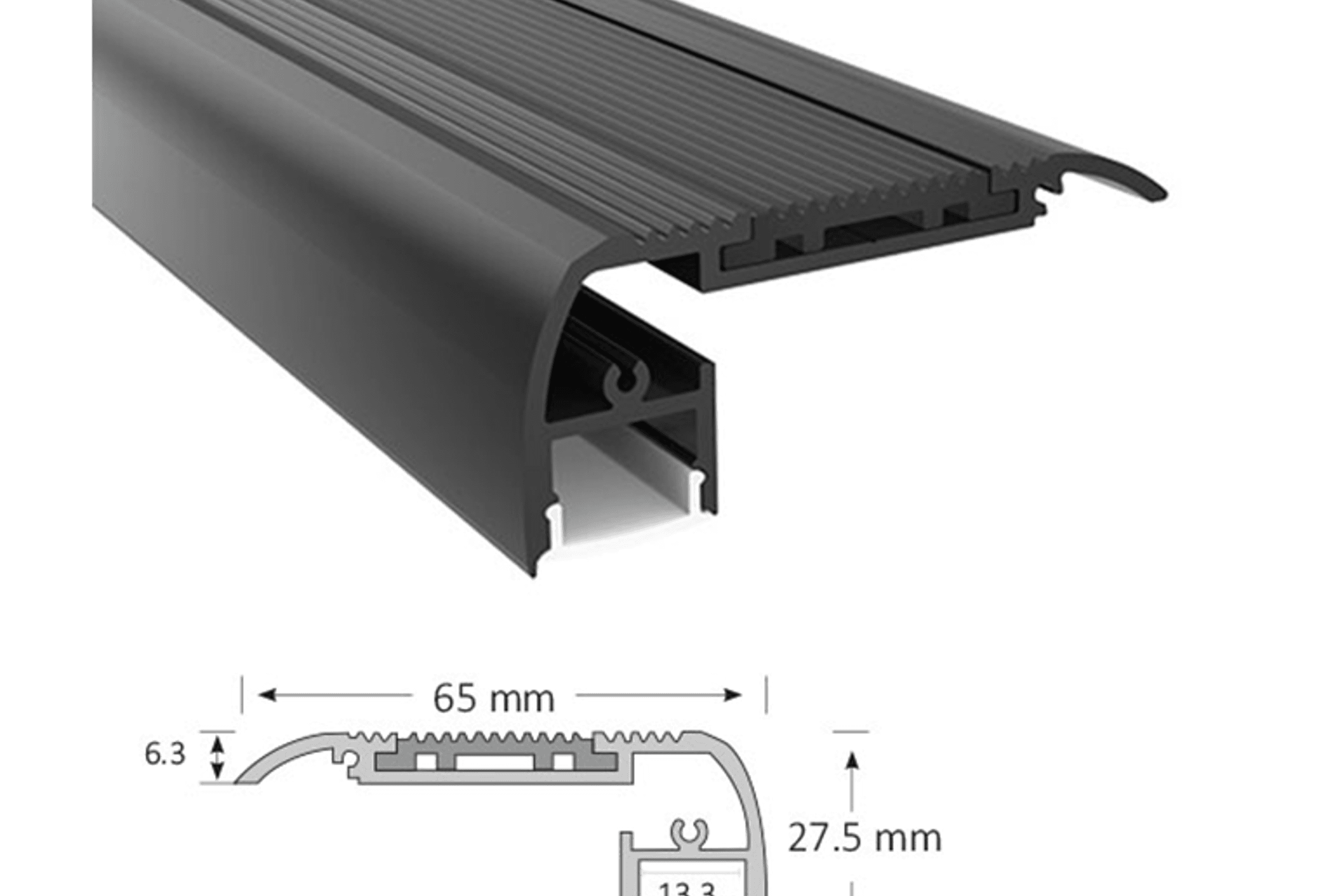Stairnose Extrusion | Stair Nosing Profile Lighting