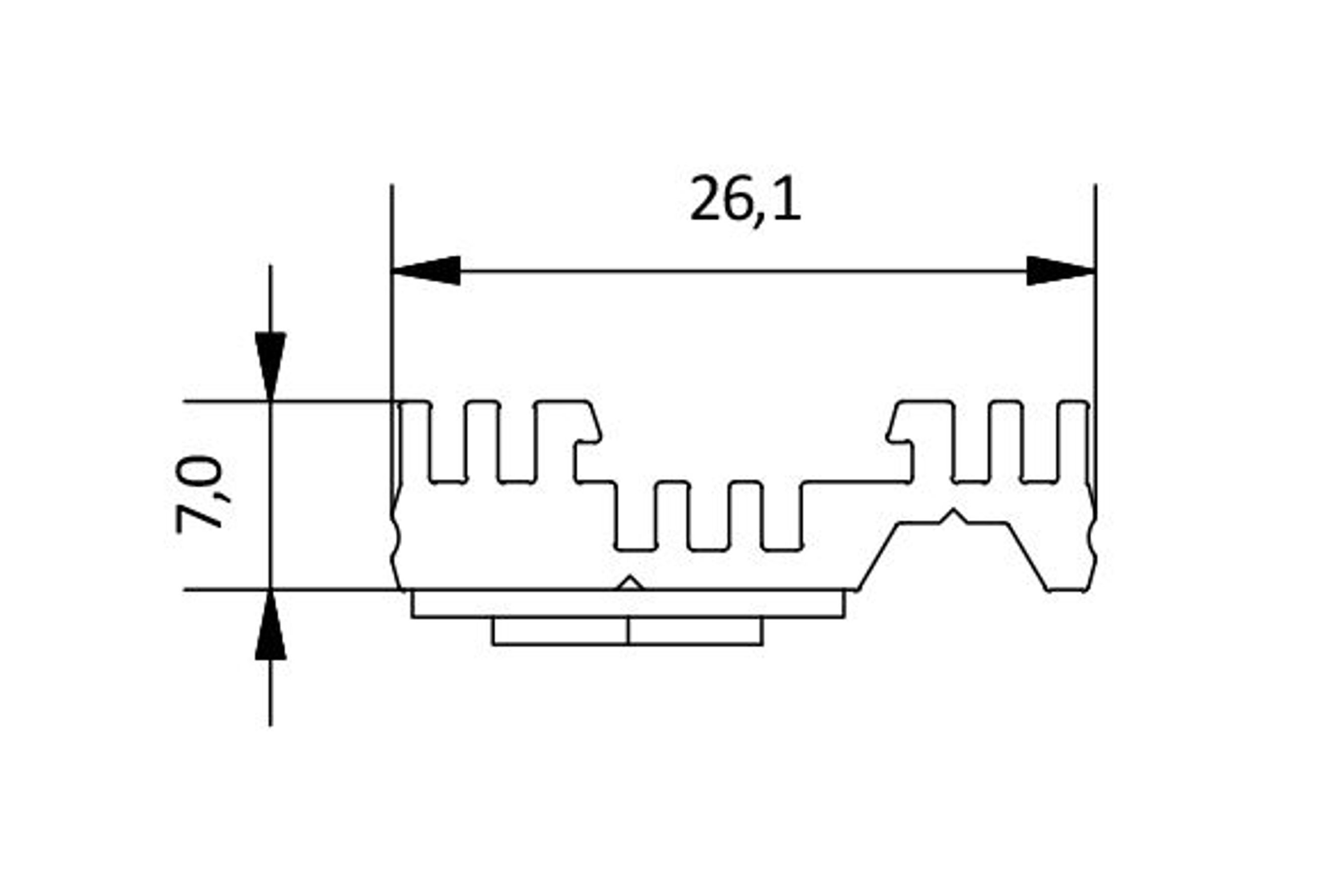 Simple Simon 7 LED Strip