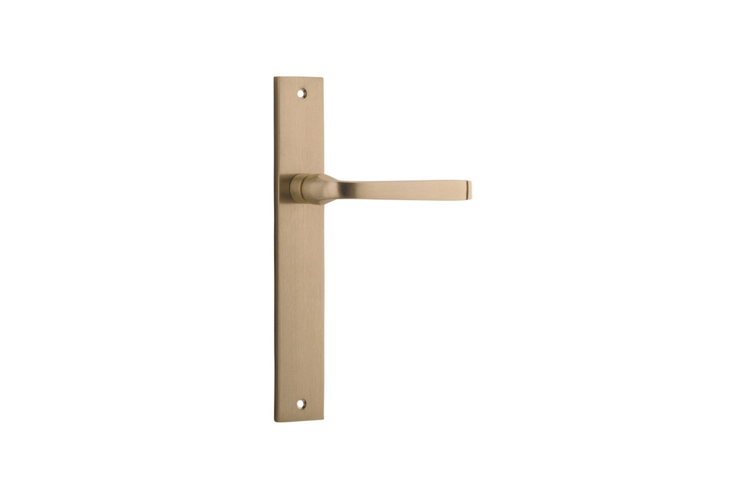 Annecy Door Lever Rectangular Backplate