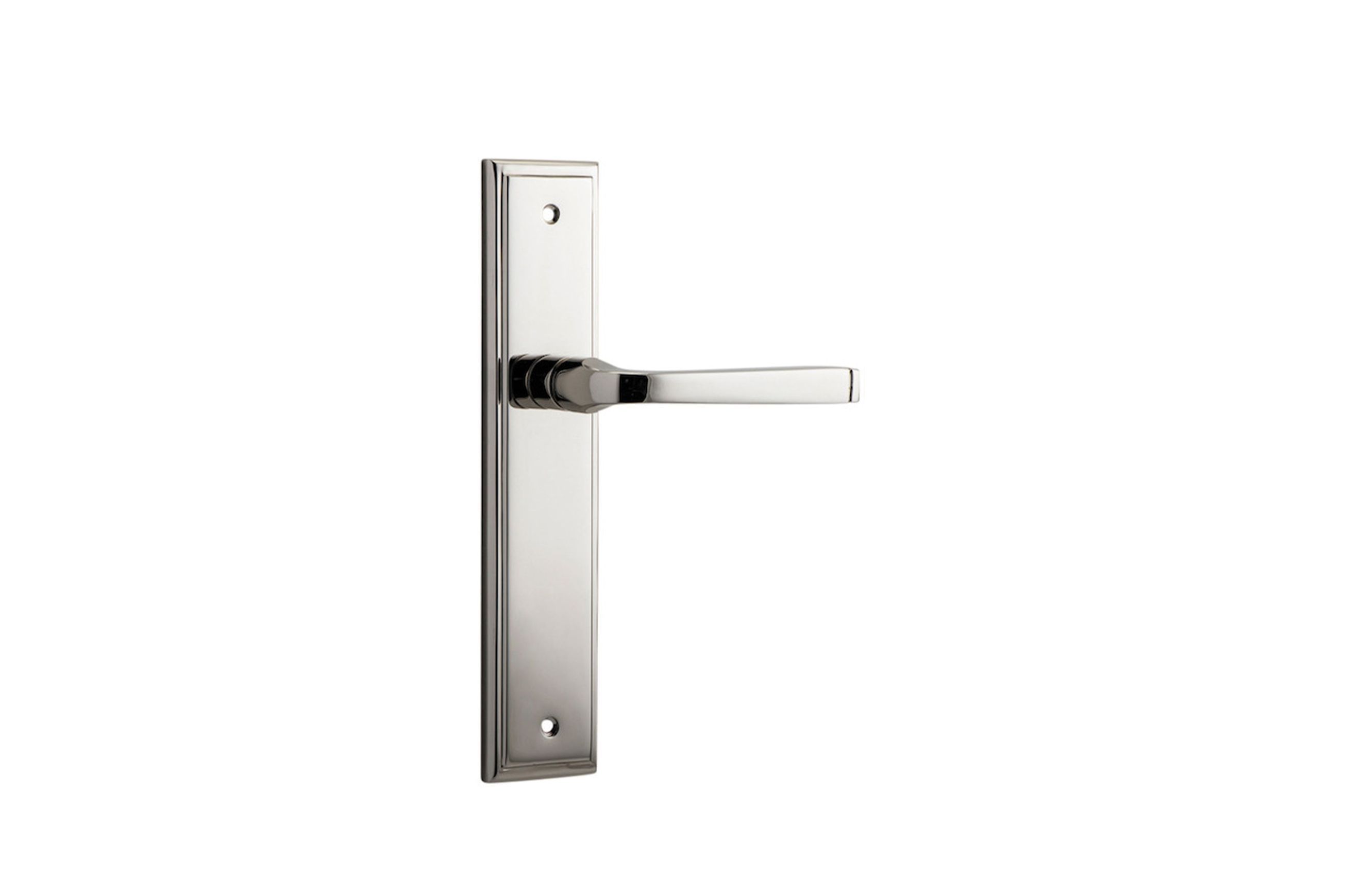Annecy Door Lever Stepped Backplate