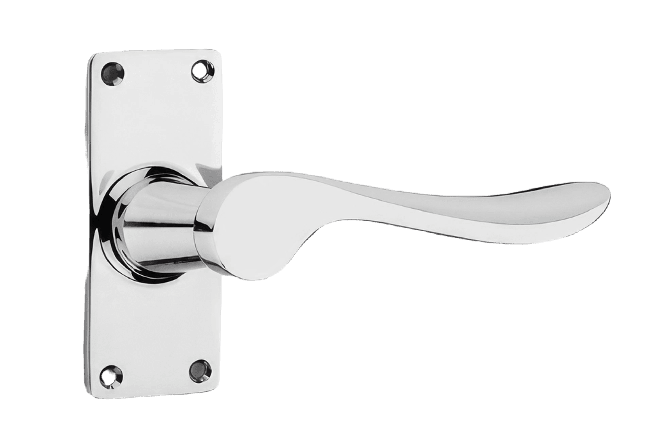Allart Back Plate 18 Series Lever (Small) Door Handle
