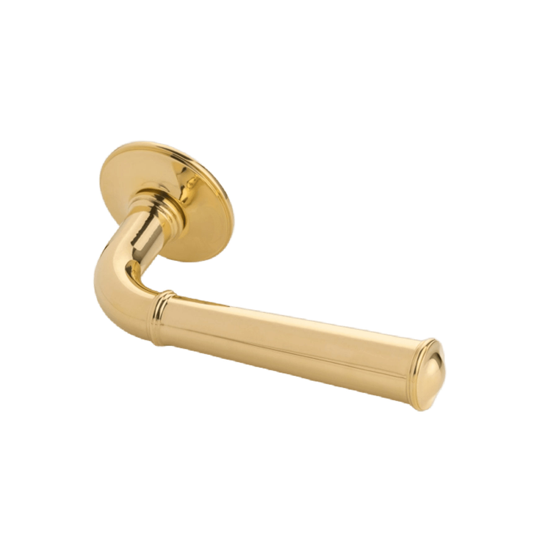 Joseph Giles - Darlington I Solid Brass Door Lever Handle With Traditional Rose