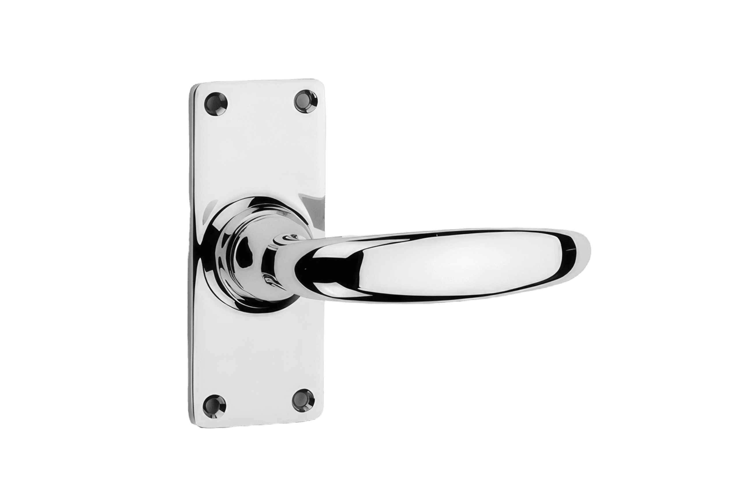 Allart Back Plate 54 Series Lever (Small) Door Handle
