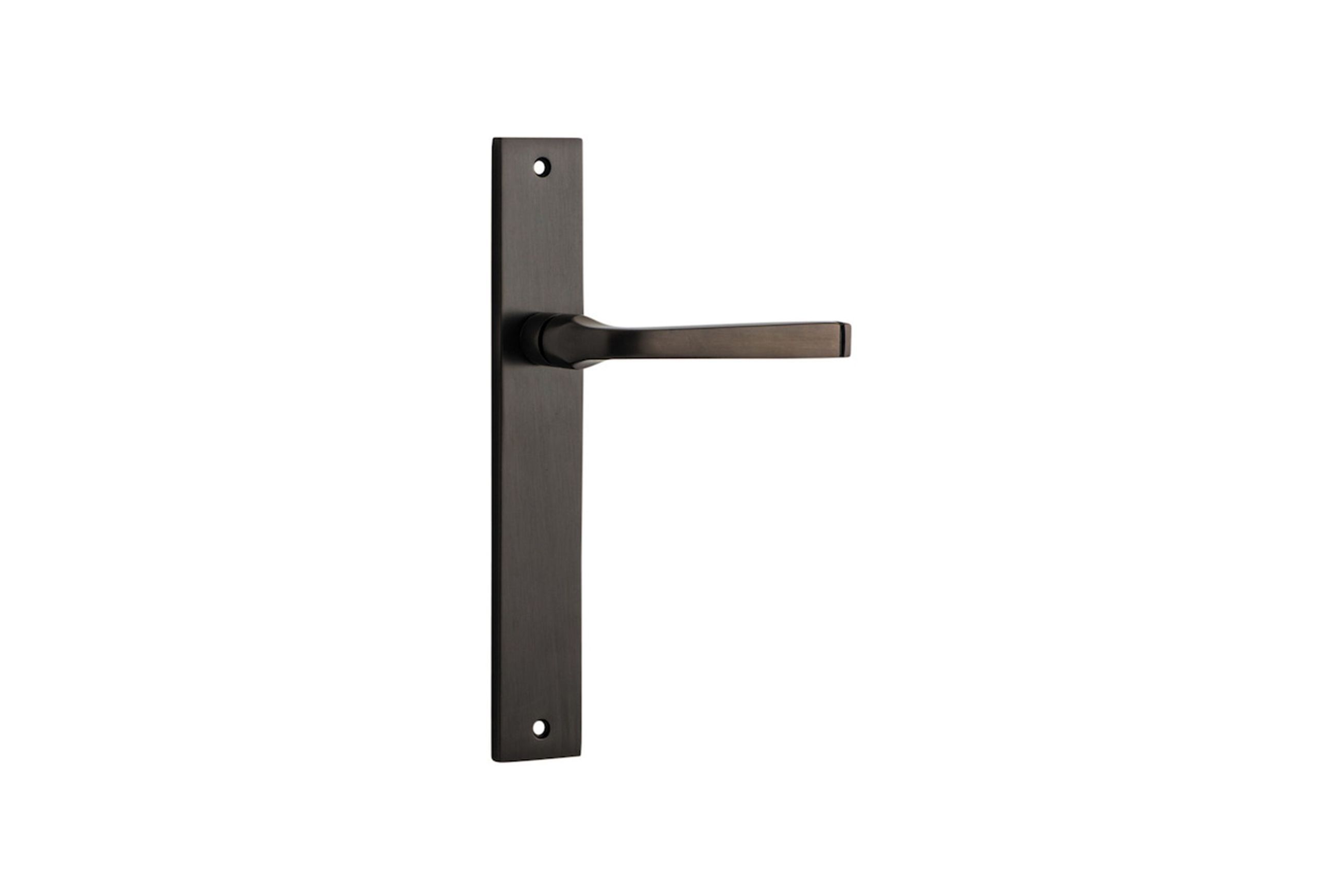 Annecy Door Lever Rectangular Backplate