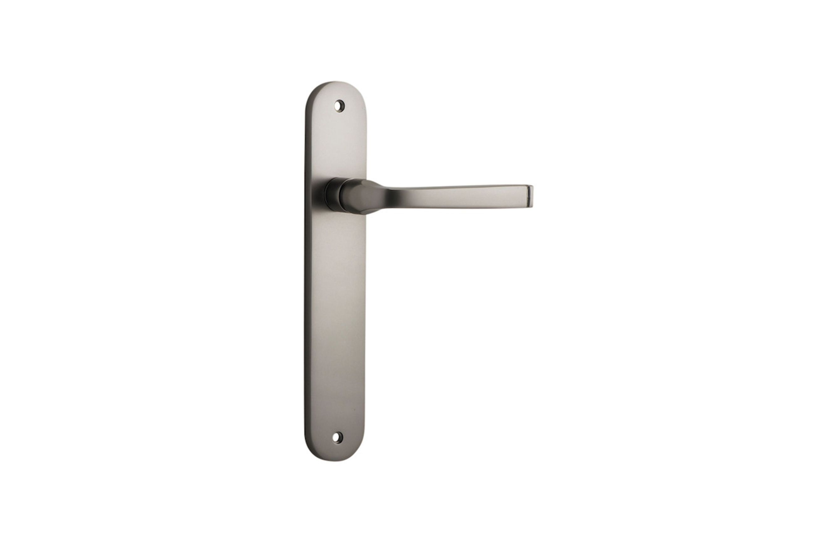 Annecy Door Lever Oval Backplate