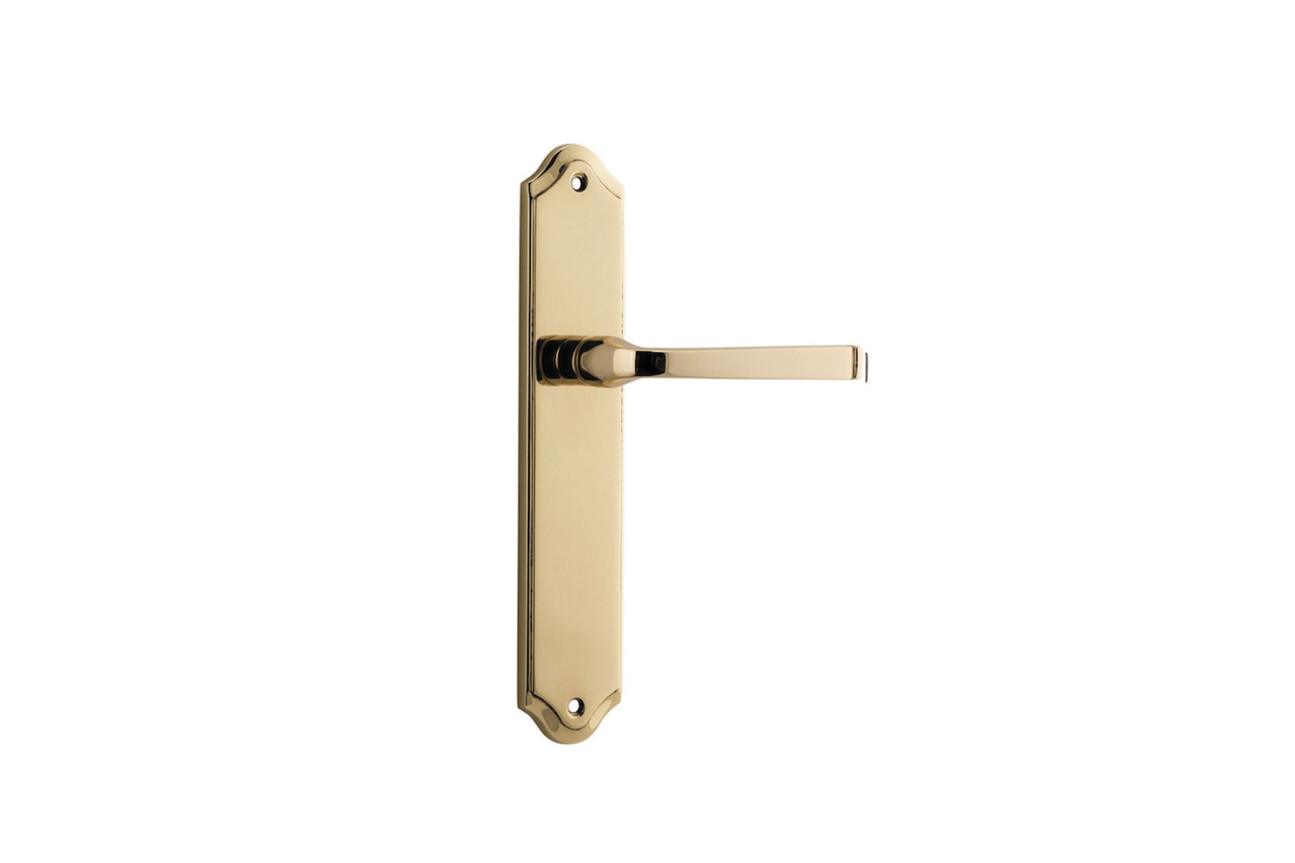 Annecy Door Lever Shouldered Backplate