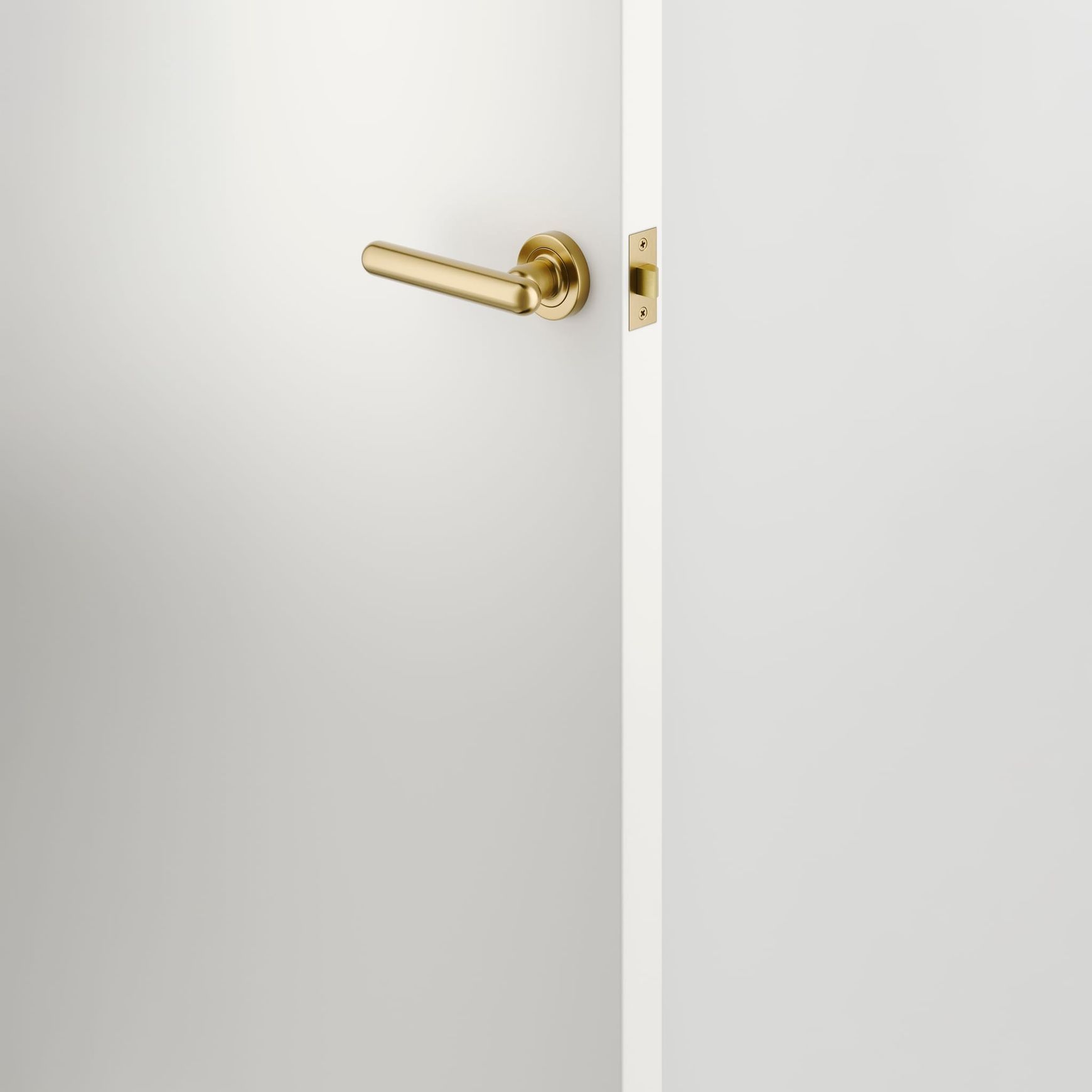 Puerto Lever - Round Rose | Brushed Gold PVD