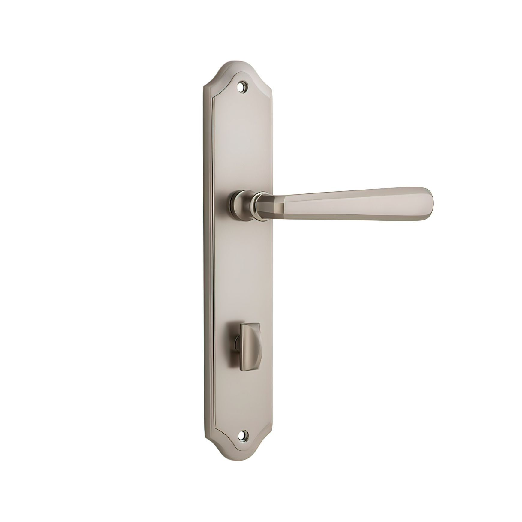 Iver Copenhagen Door Lever on Shouldered Backplate