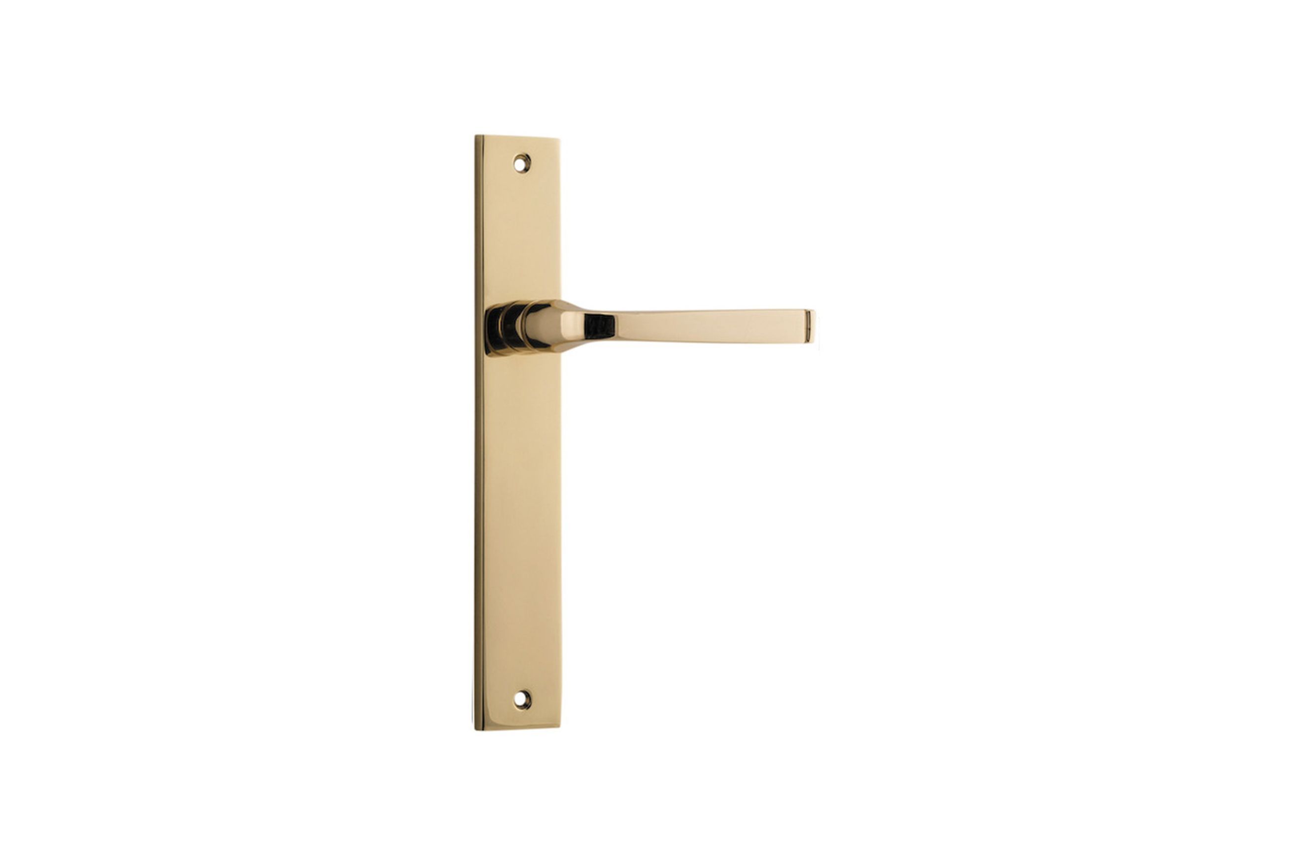 Annecy Door Lever Rectangular Backplate