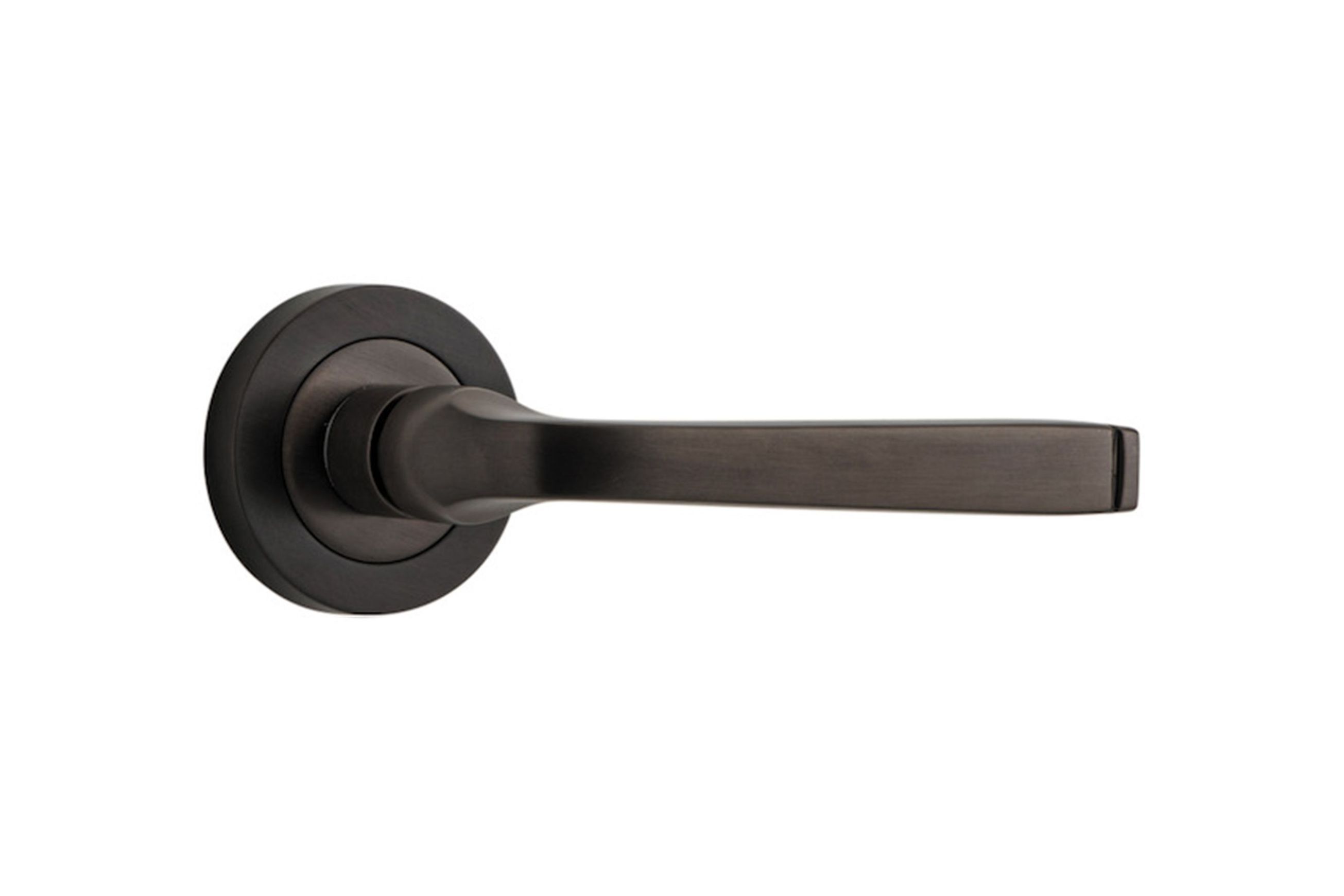 Annecy Door Lever Round Rose