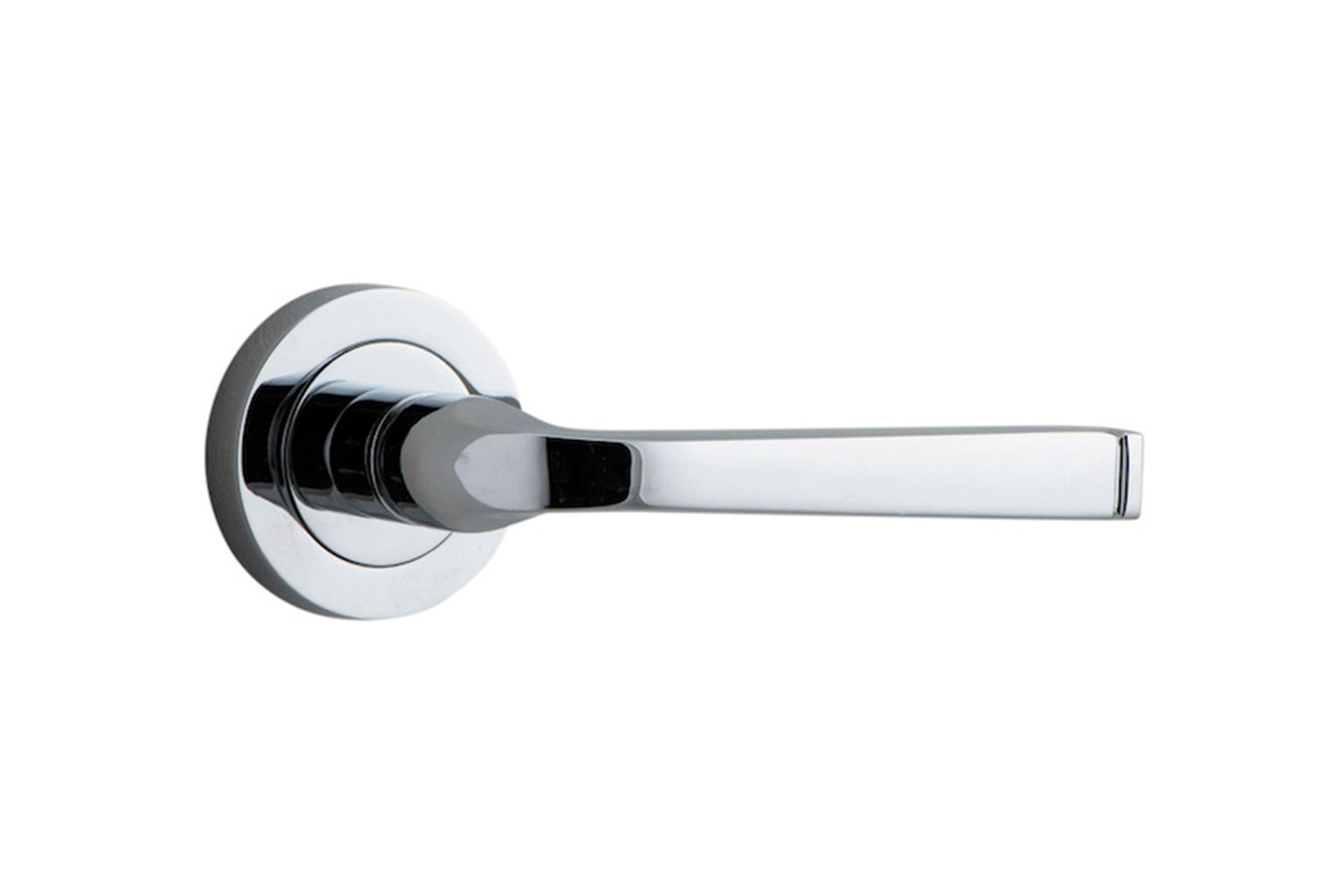 Annecy Door Lever Round Rose