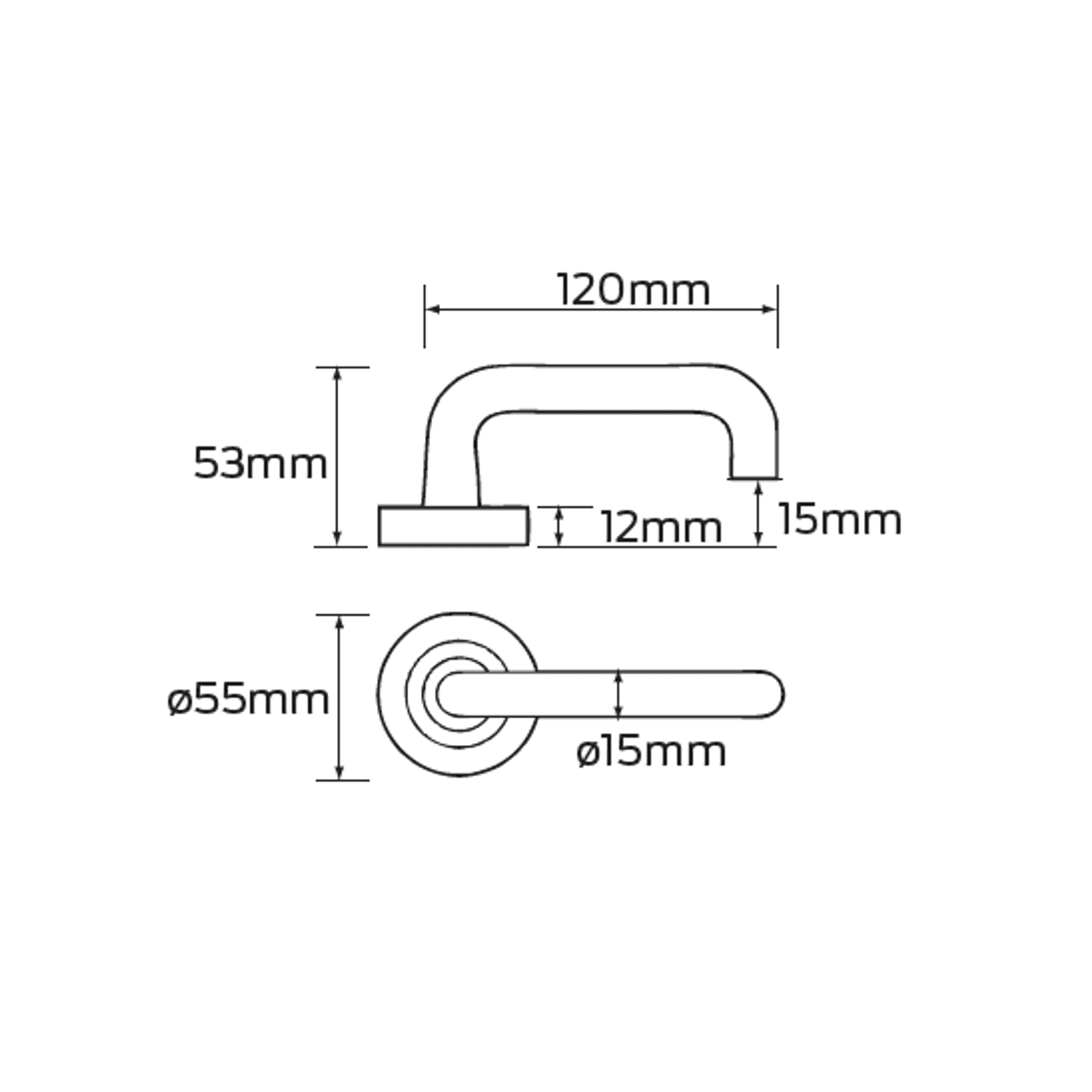 Legge 6000 Series Alpha (29) Door Lever