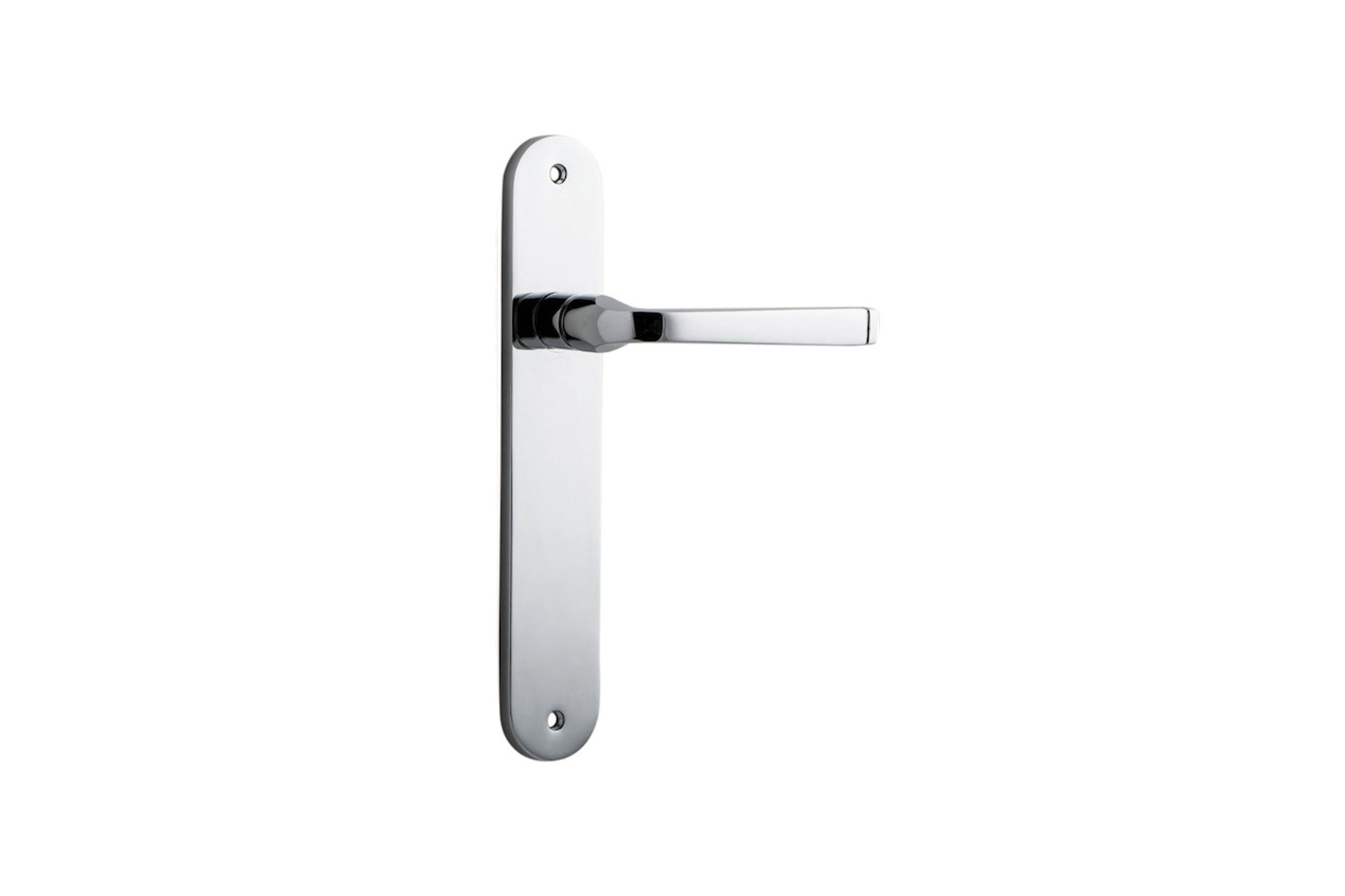 Annecy Door Lever Oval Backplate