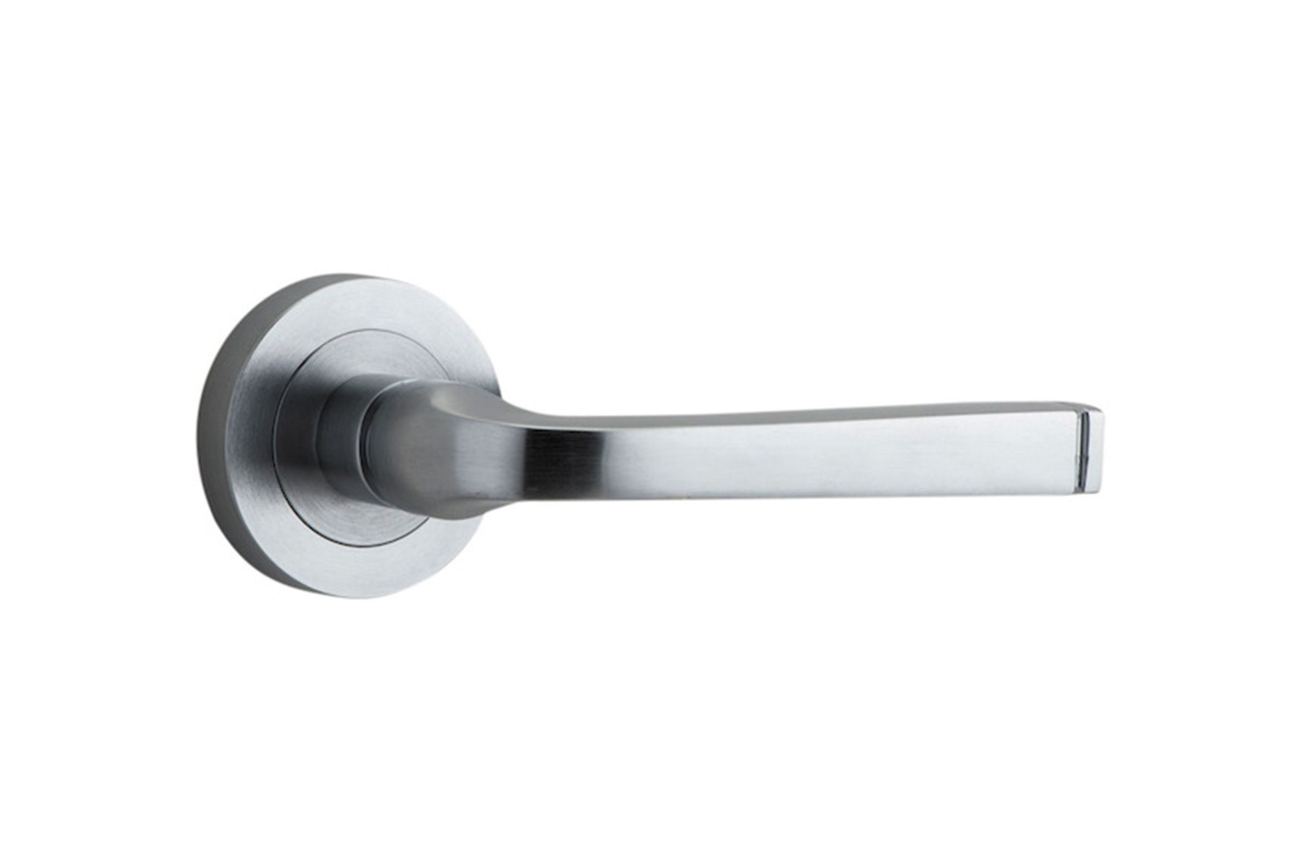 Annecy Door Lever Round Rose