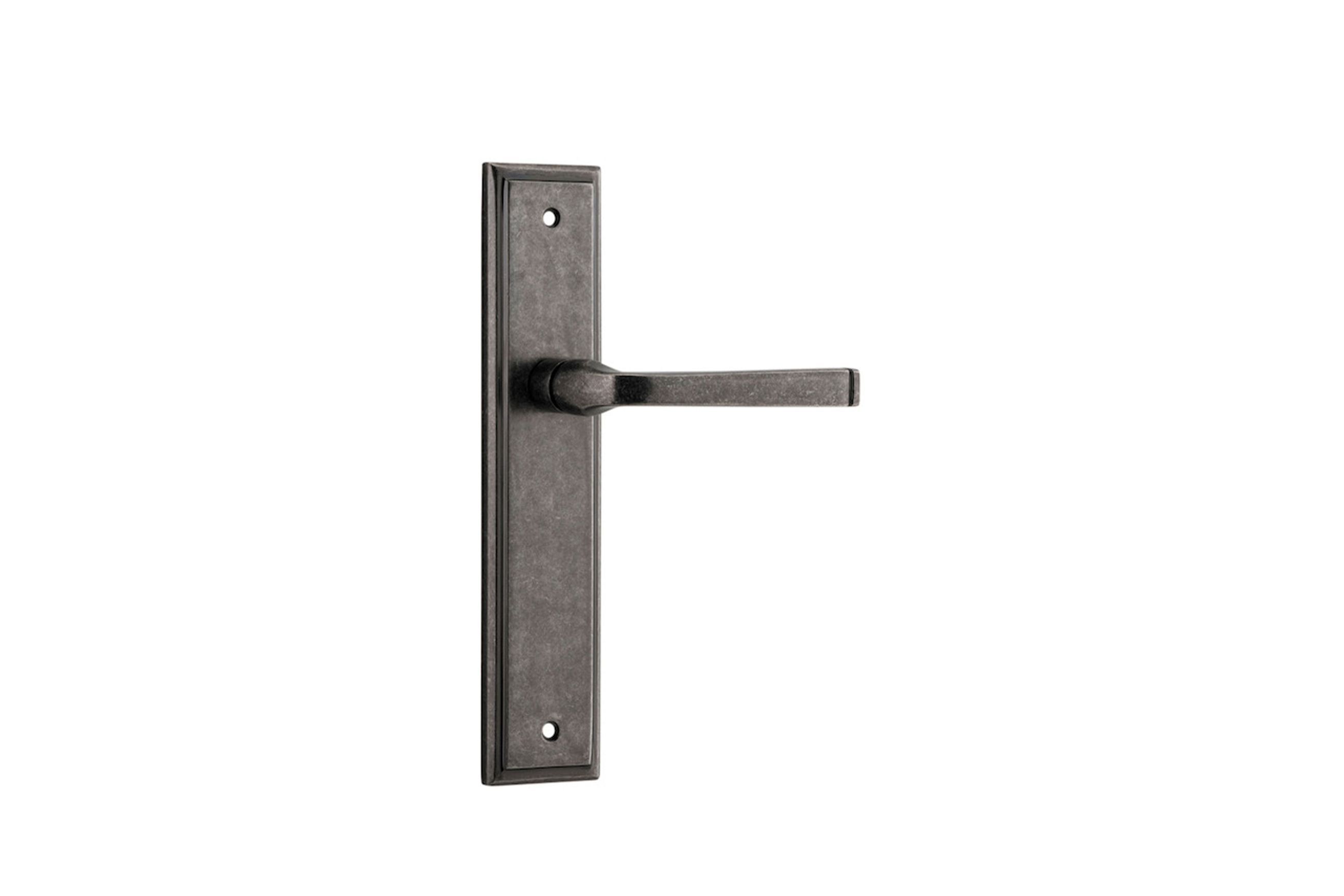 Annecy Door Lever Stepped Backplate