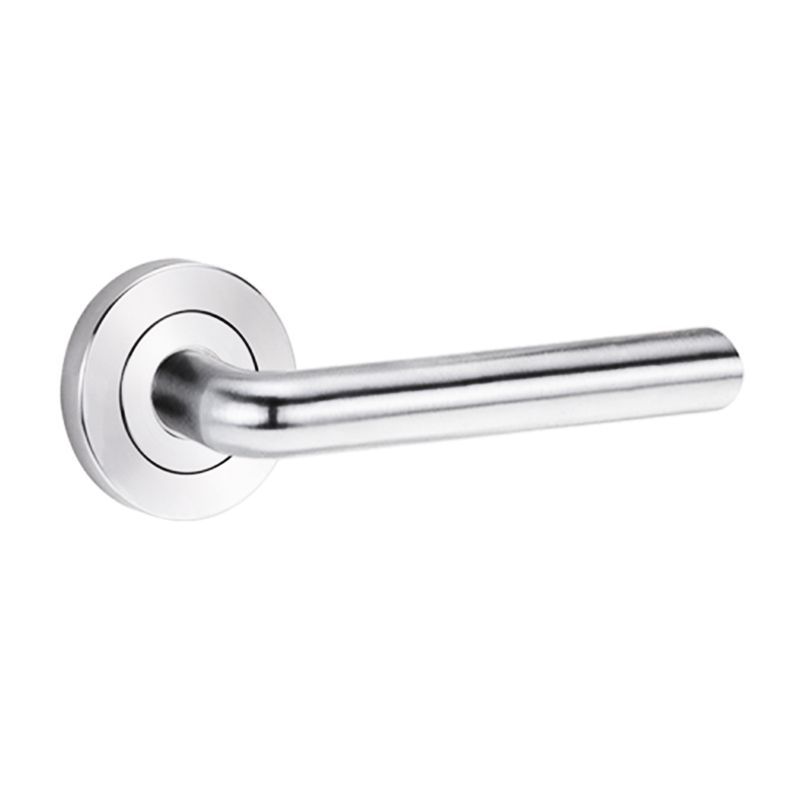 Lockwood Symphony 104 Door Lever on Round Rose Full Set