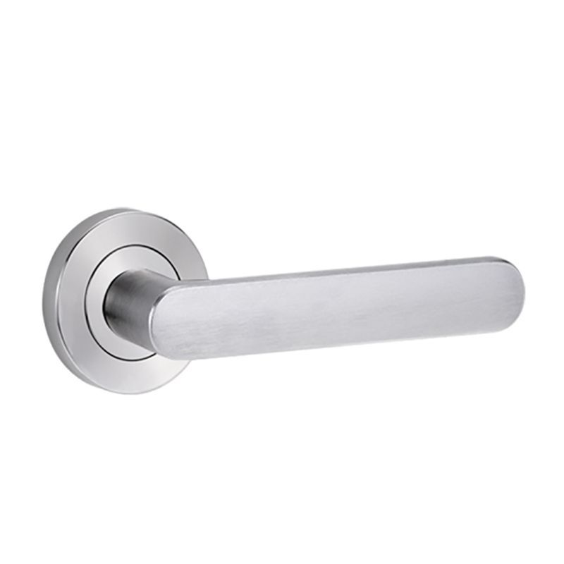 Lockwood Symphony 106 Door Lever on Round Rose Full Set
