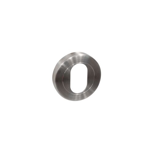 Häfele Oval Cylinder Escutcheon - Satin stainless steel