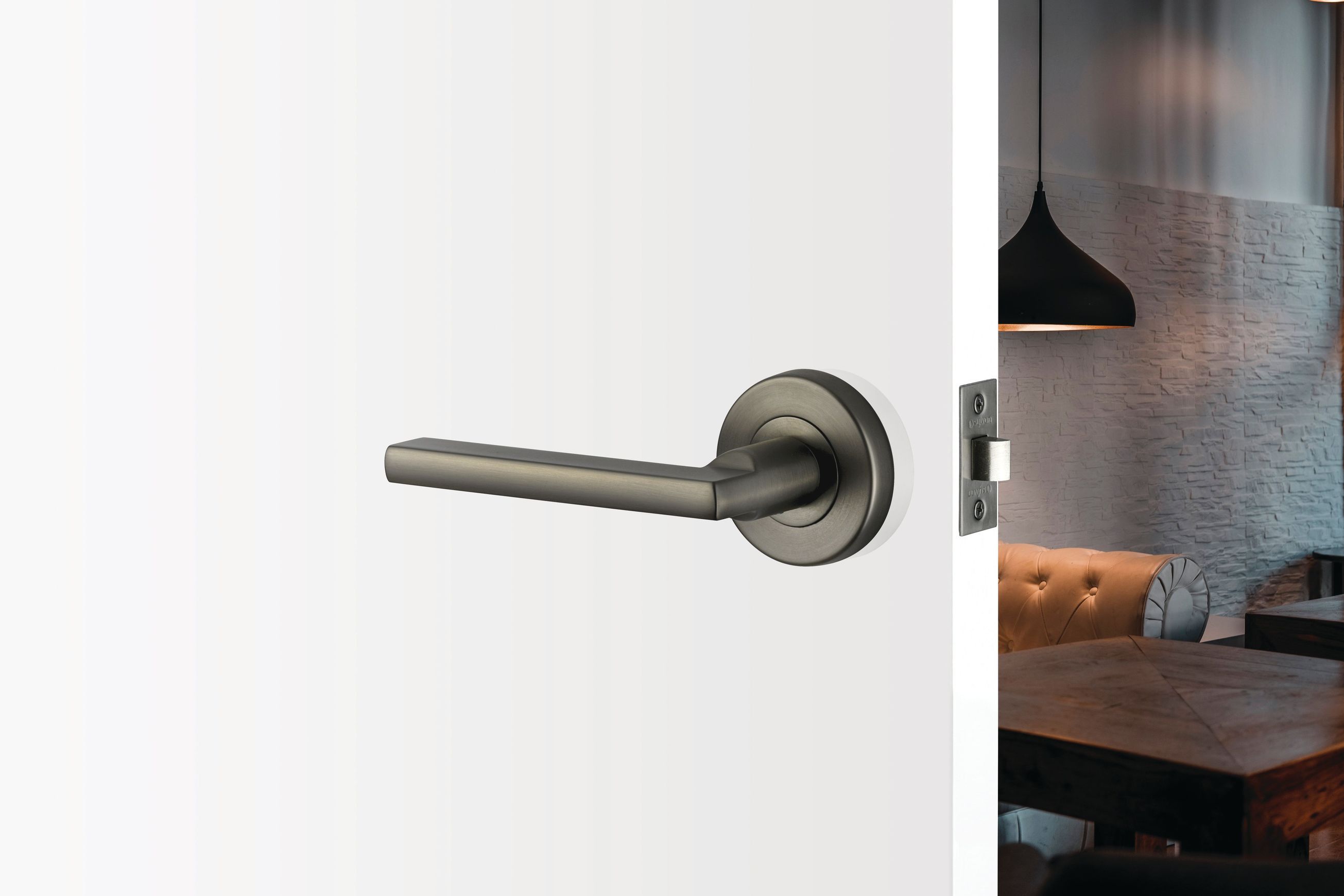 Asti Passage Lever Handle Graphite I-90R.G