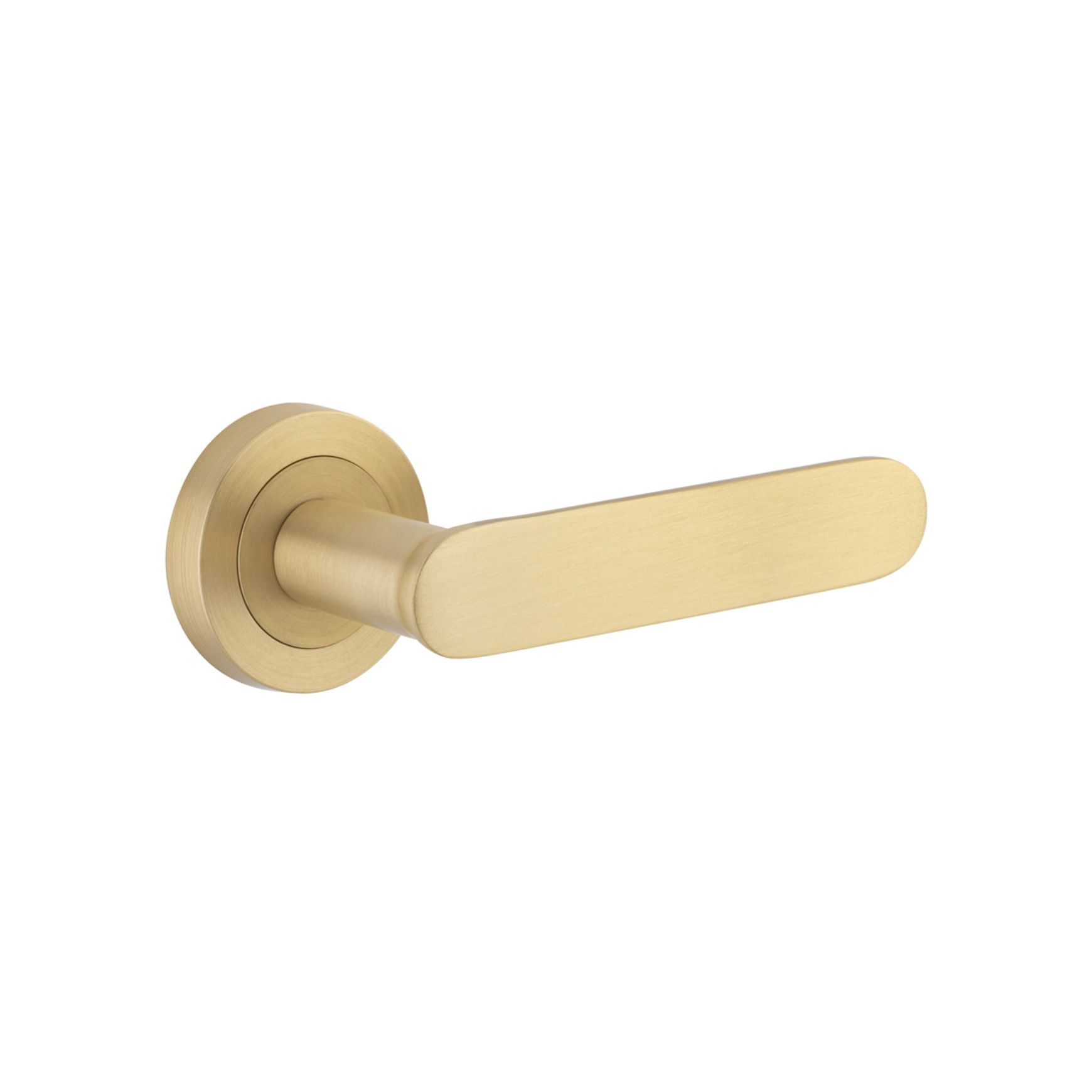 Iver Bronte Door Lever on Round Rose Passage