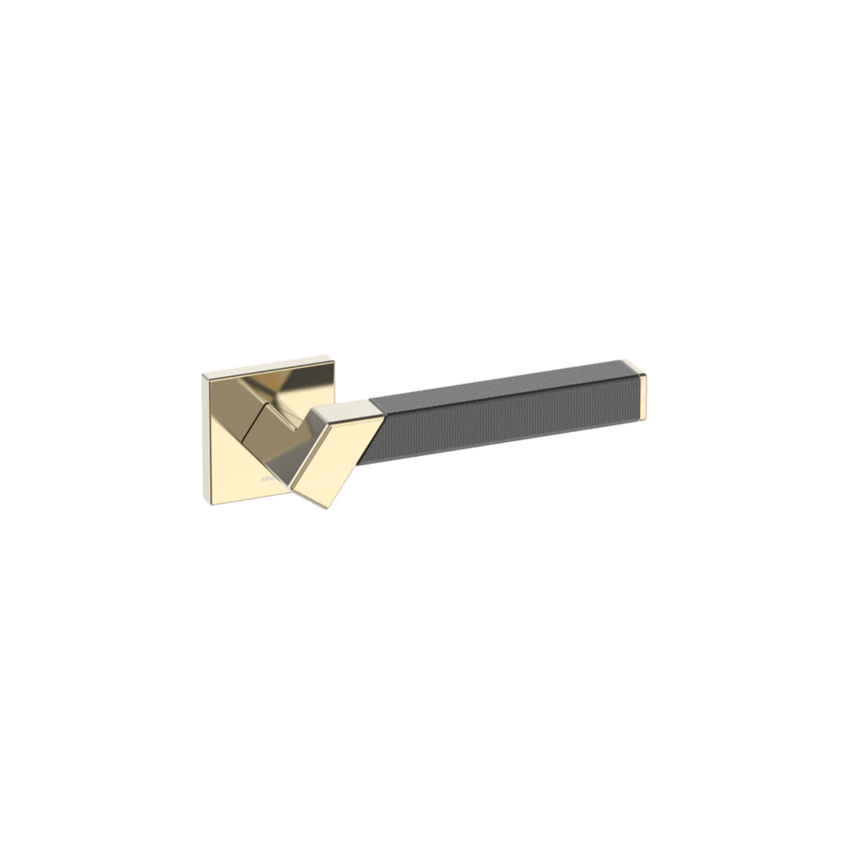 Kawajun Solid Brass and Triune Etched Door Leverset TBT