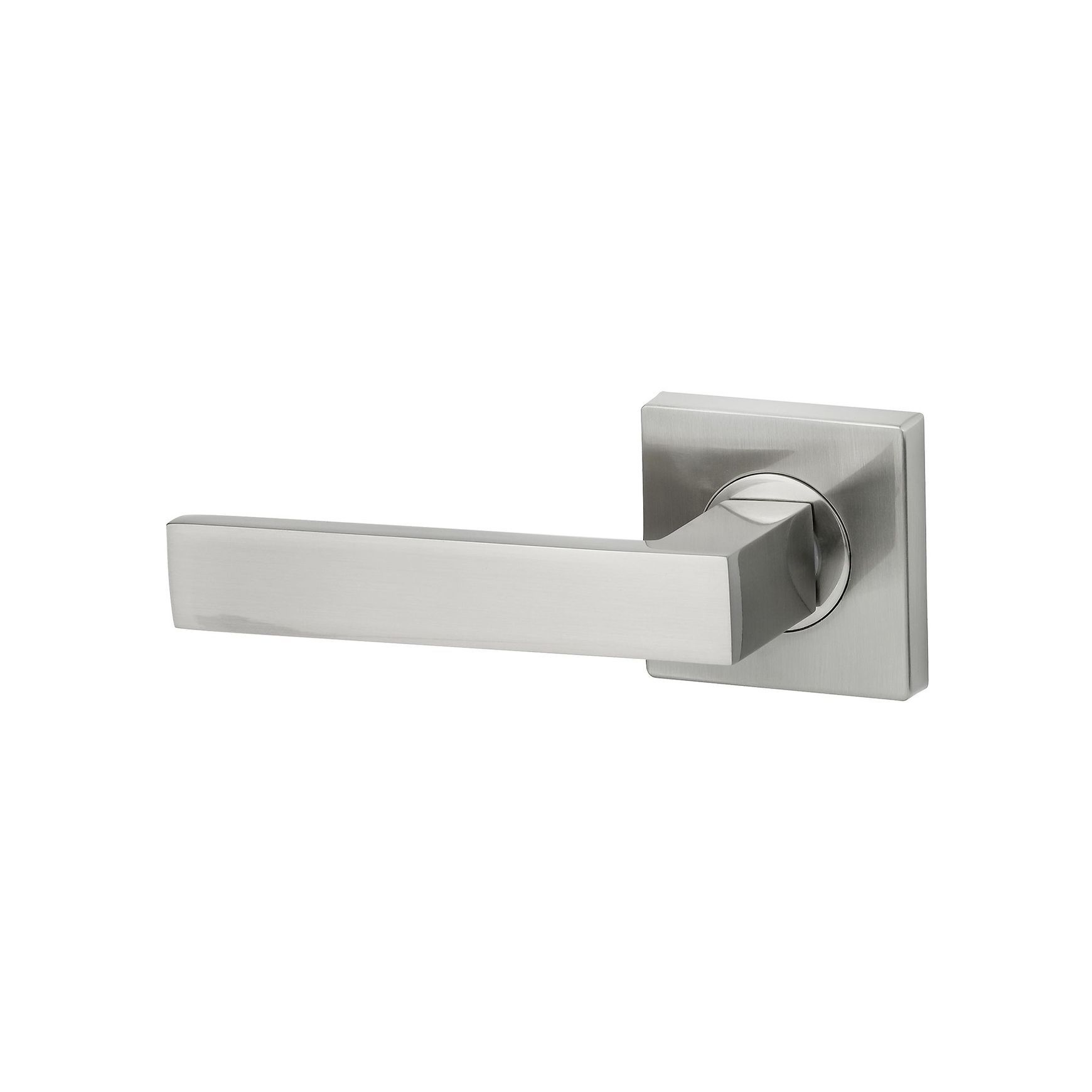 Savona Passage Lever Handle Satin Nickel