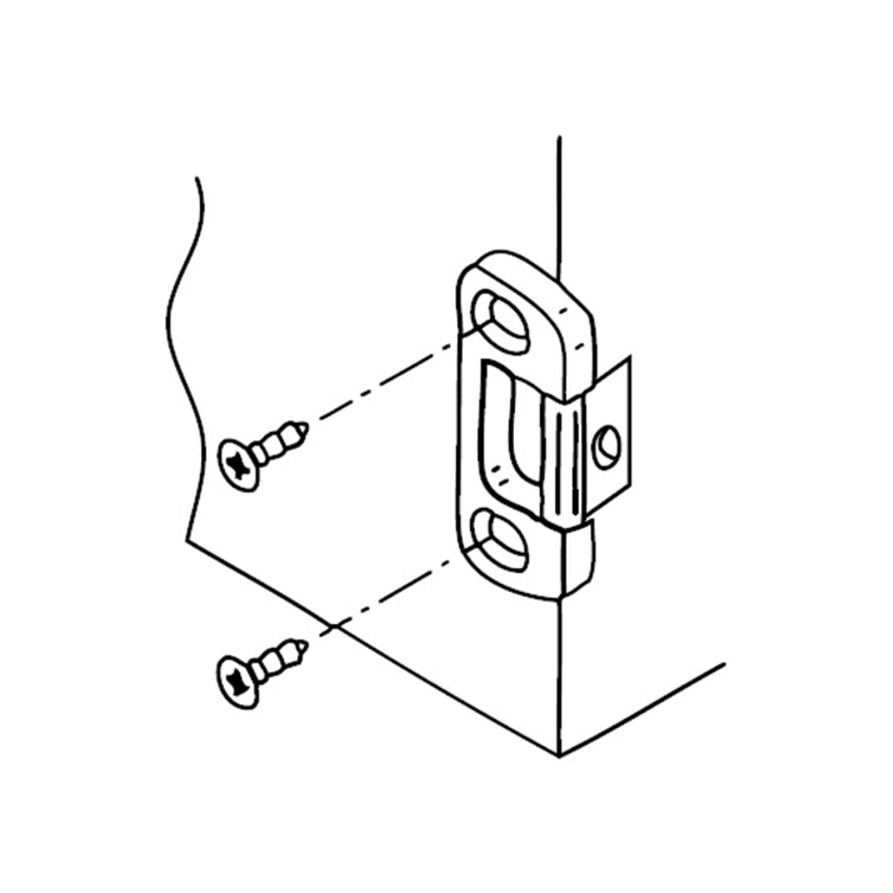 Briton Panic Bar Pack DBL Door Selector Lever LPED008