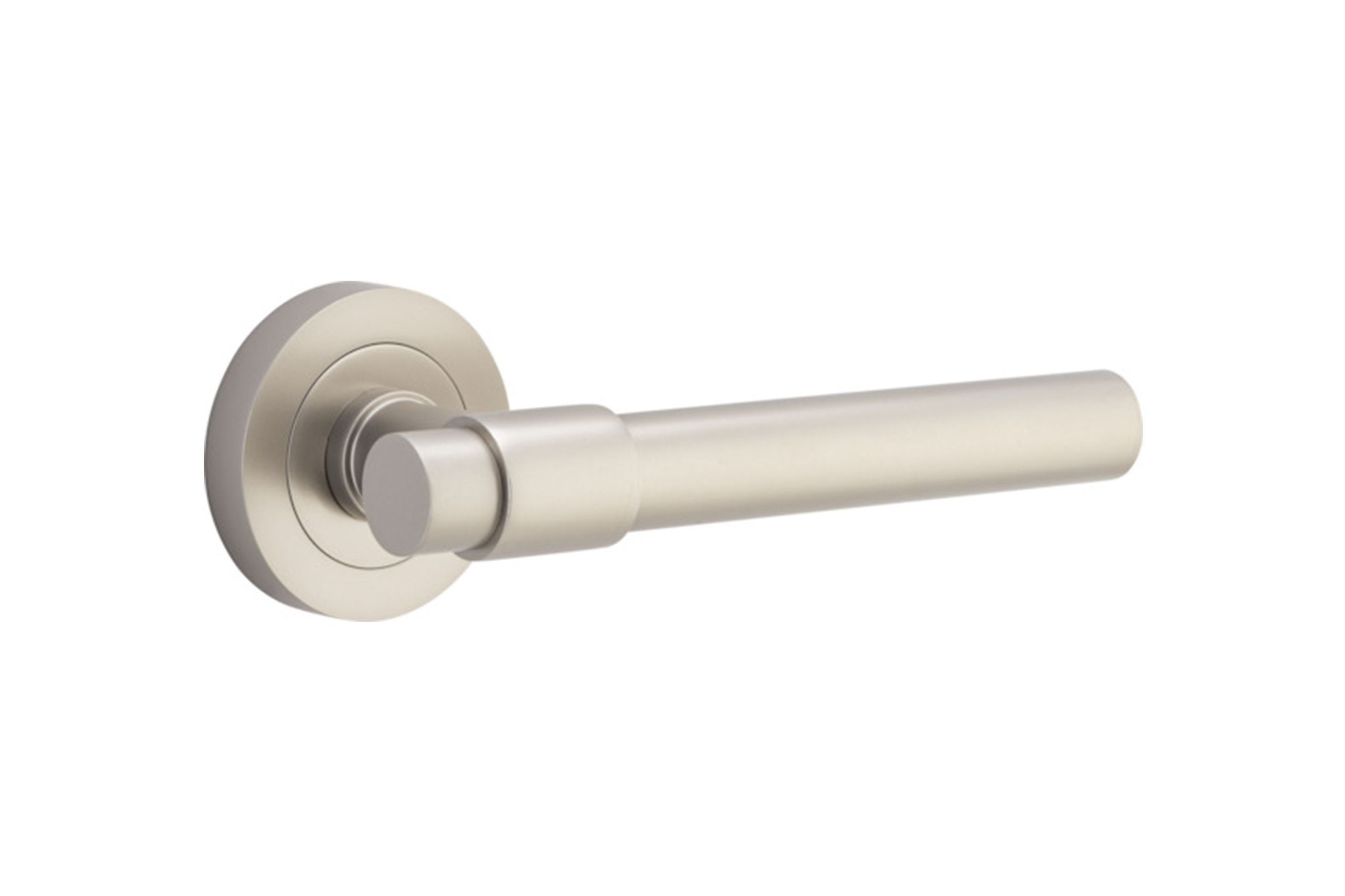 Helsinki Door Lever Round Rose