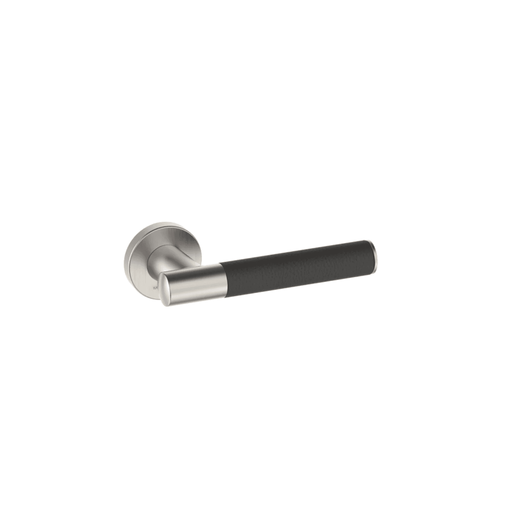 Kawajun Solid Brass and Leather Door Leverset TCC