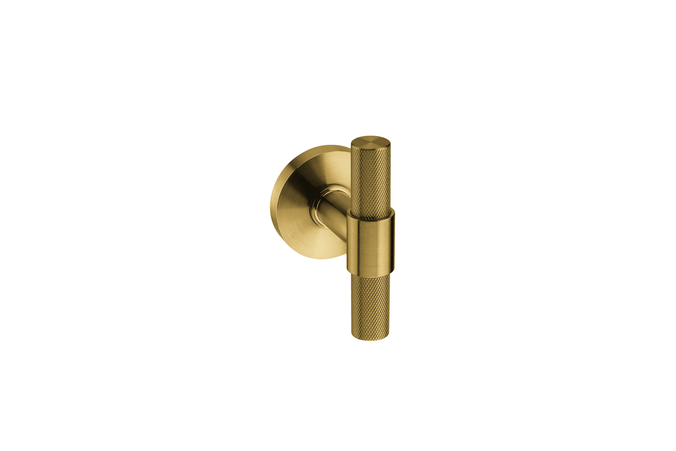 Knurled Lever Handle