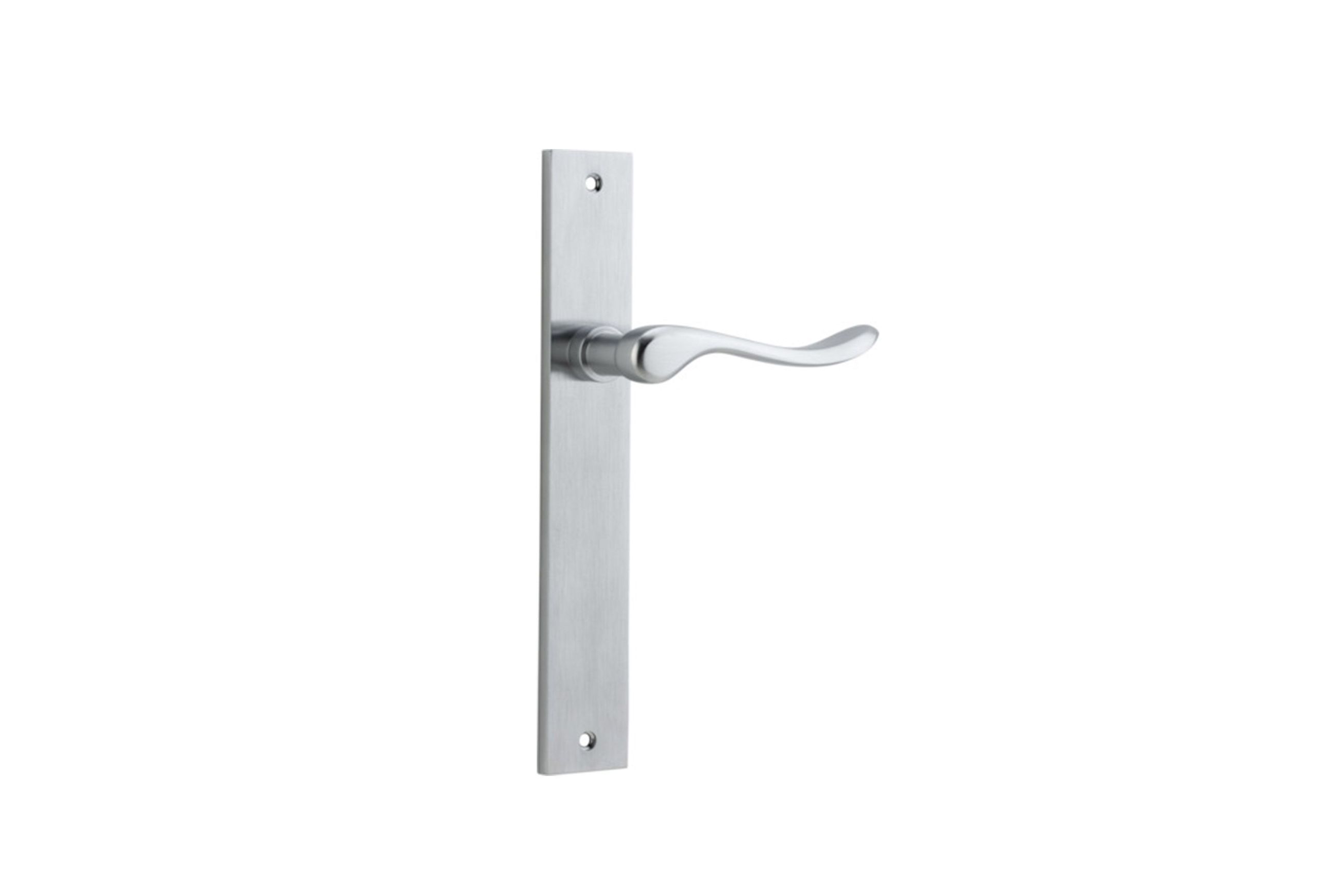 Stirling Door Lever Rectangular Backplate