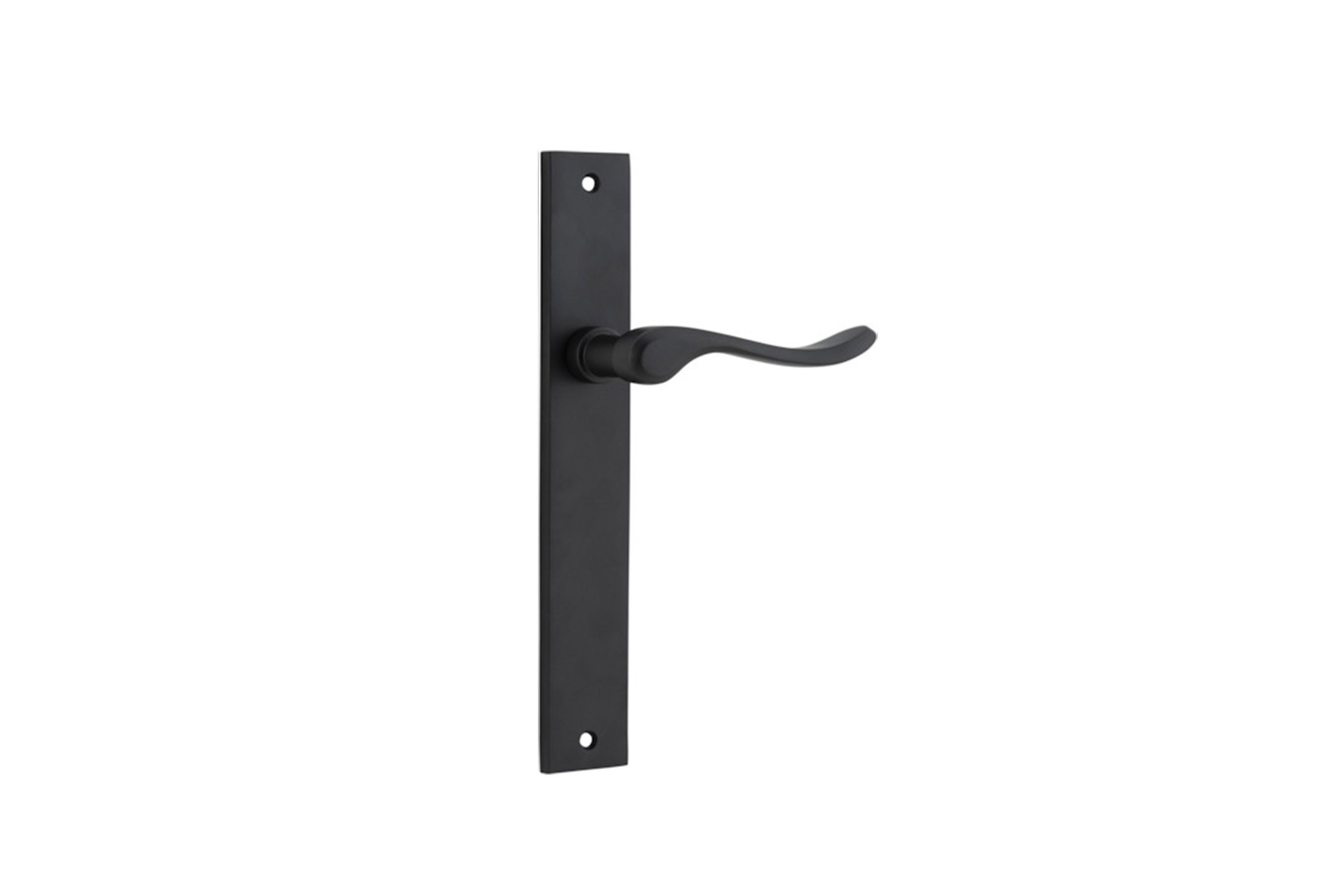 Stirling Door Lever Rectangular Backplate