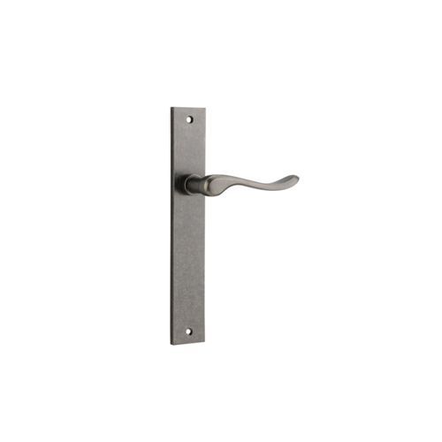Stirling Door Lever Rectangular Backplate