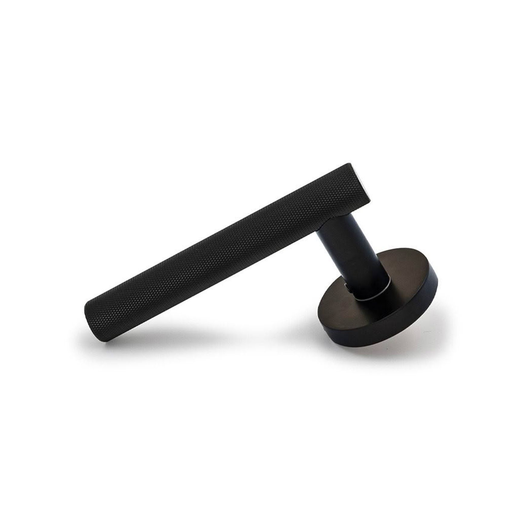 Atelier Door Lever With Latch - Matt Black