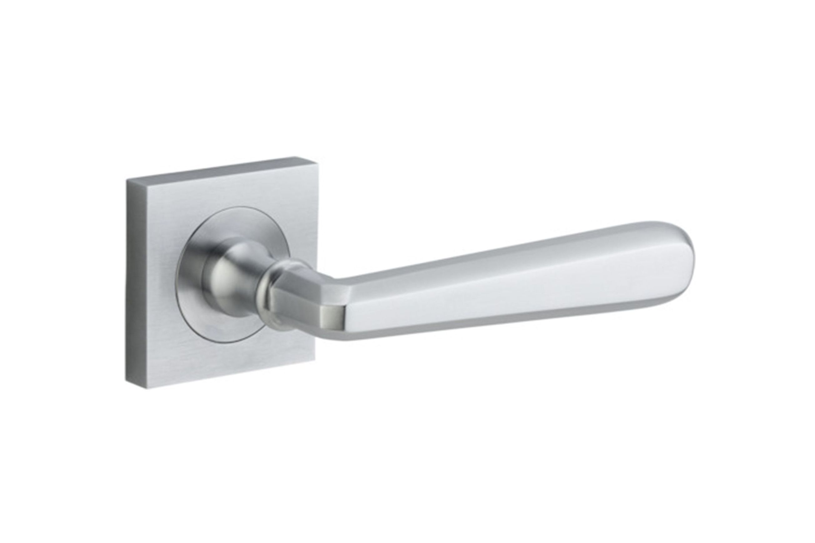 Copenhagen Door Lever Square Rose