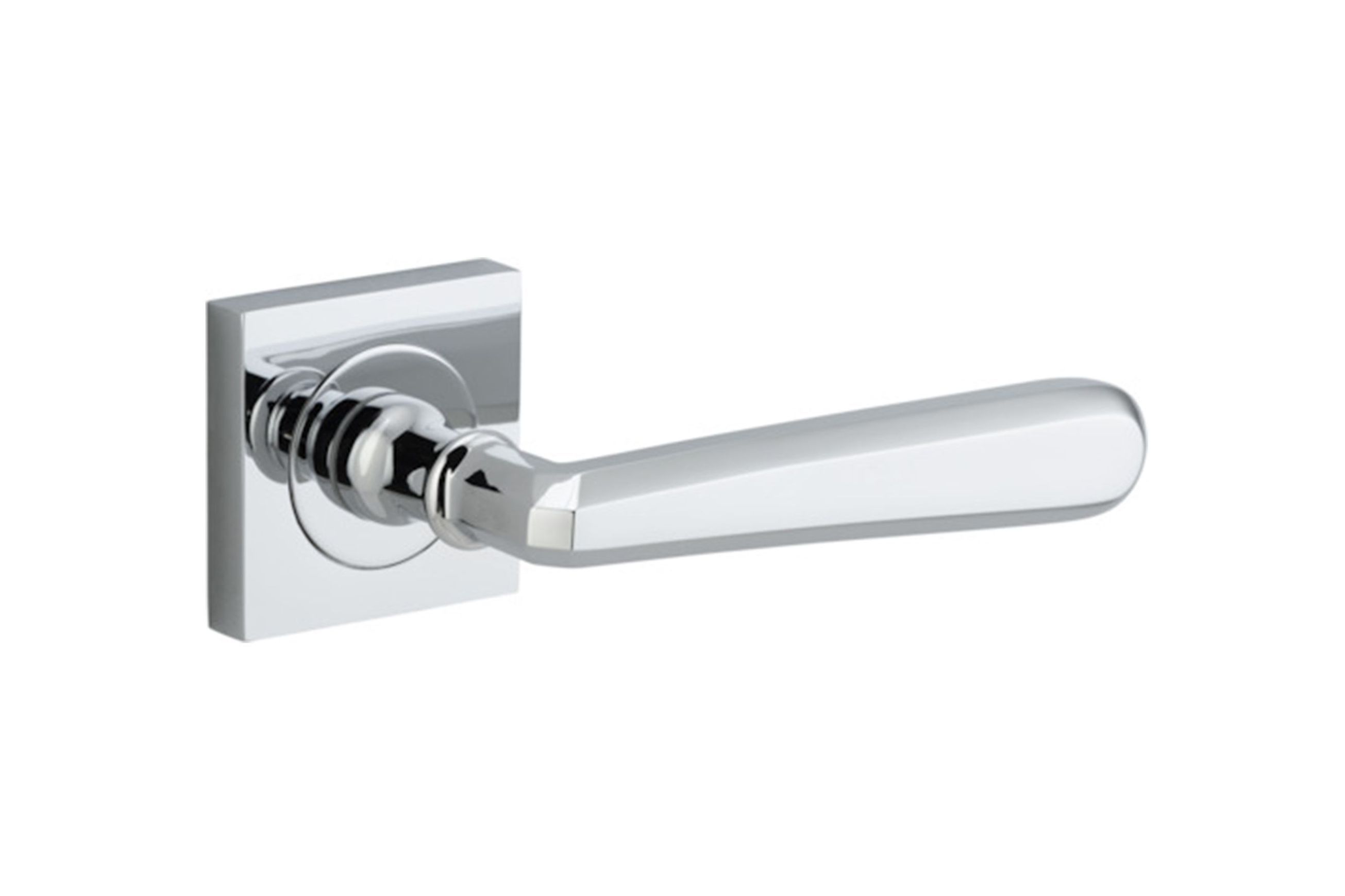 Copenhagen Door Lever Square Rose