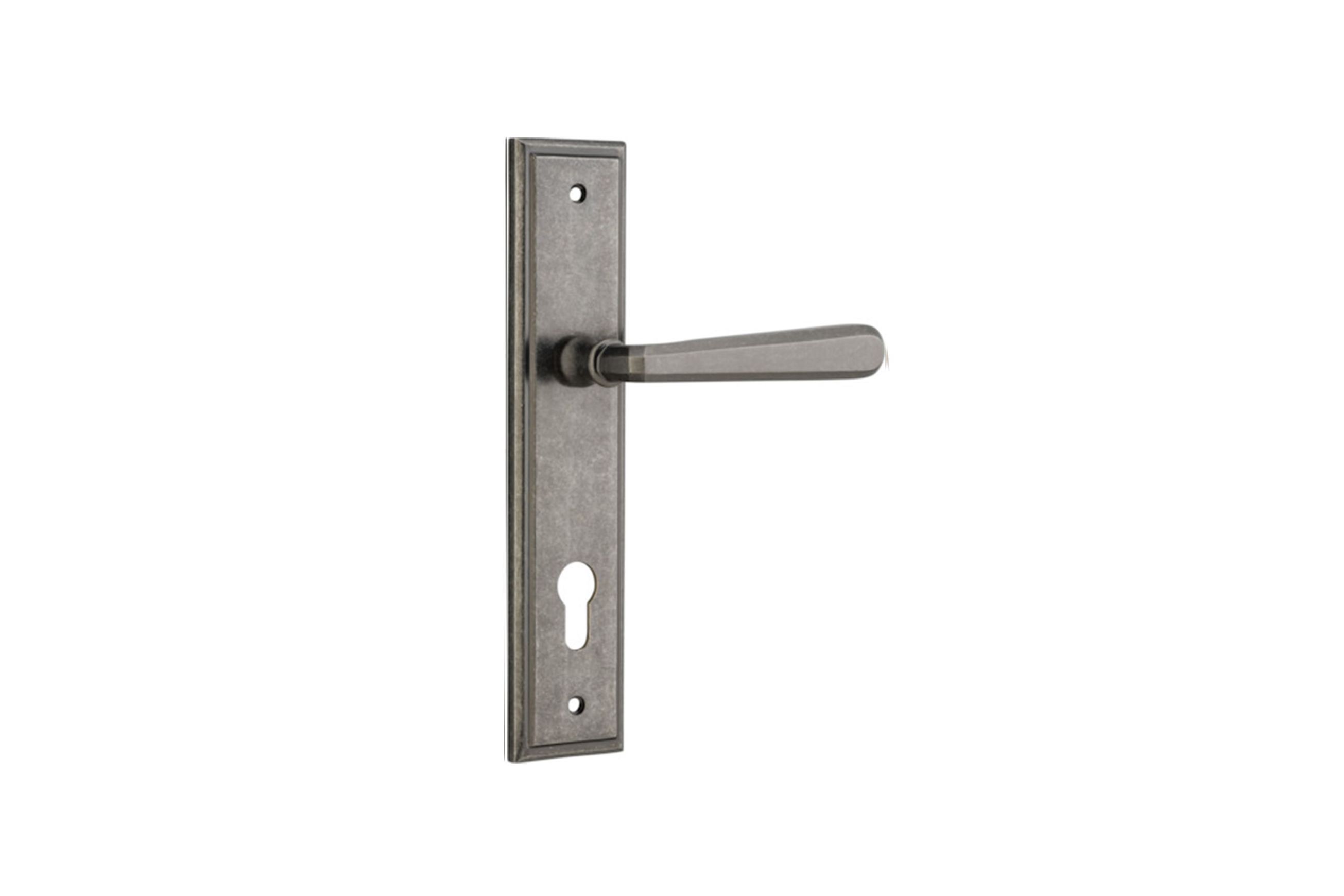 Copenhagen Door Lever Stepped Backplate