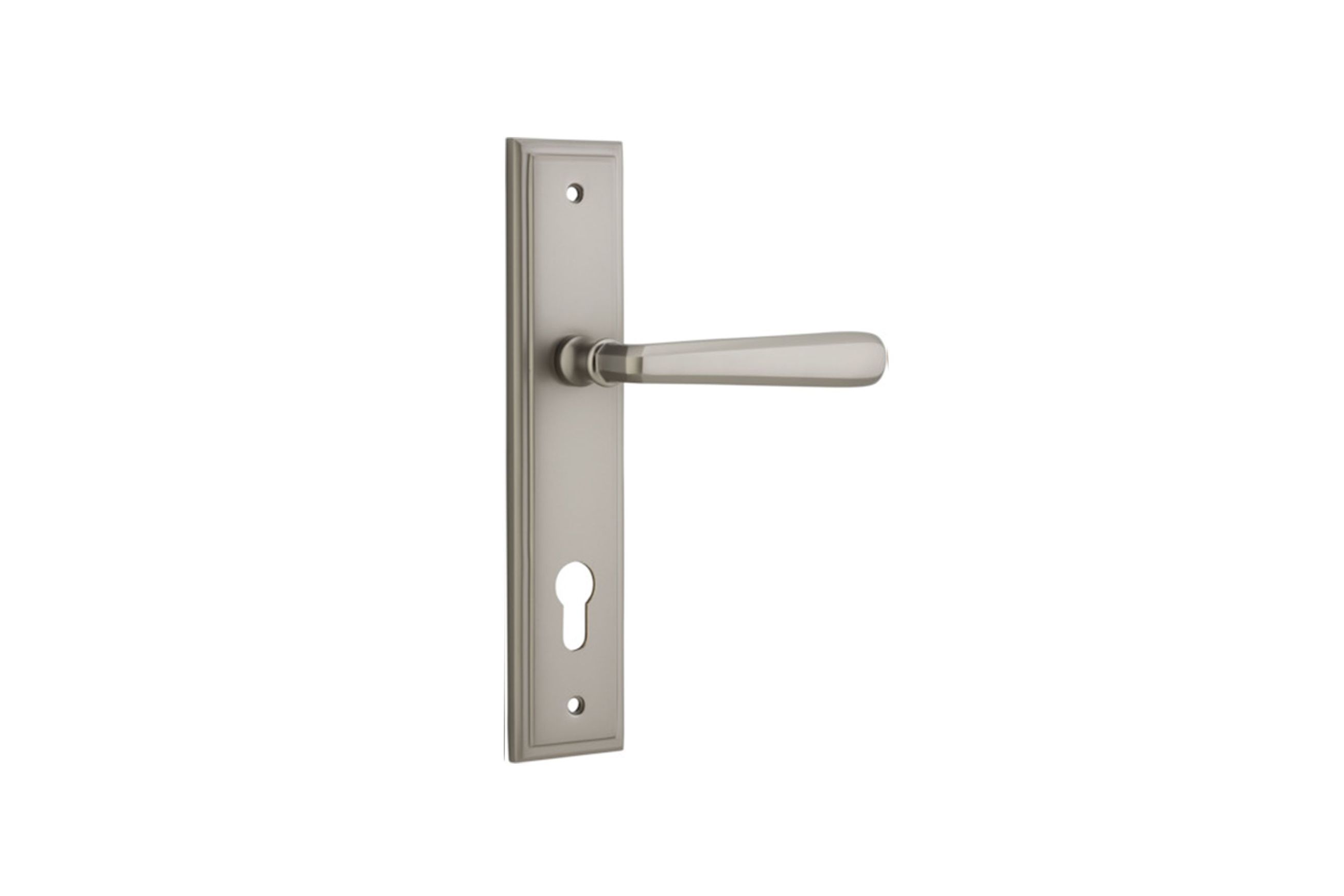 Copenhagen Door Lever Stepped Backplate