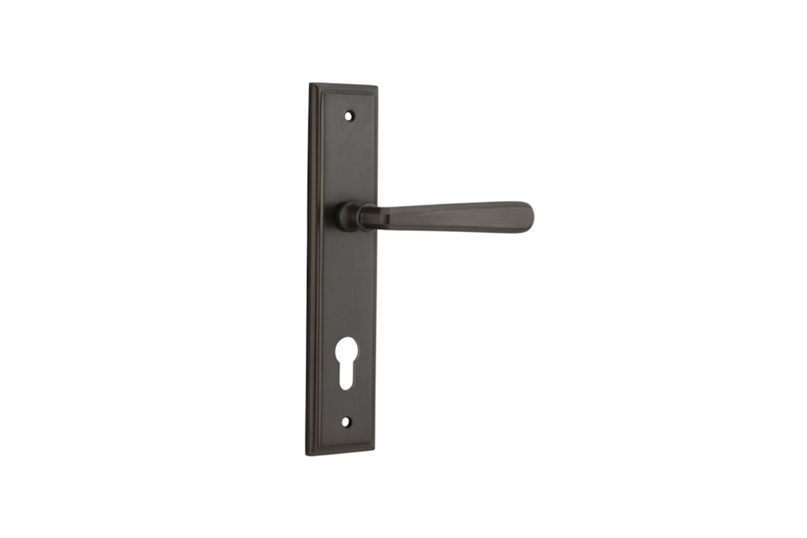 Copenhagen Door Lever Stepped Backplate