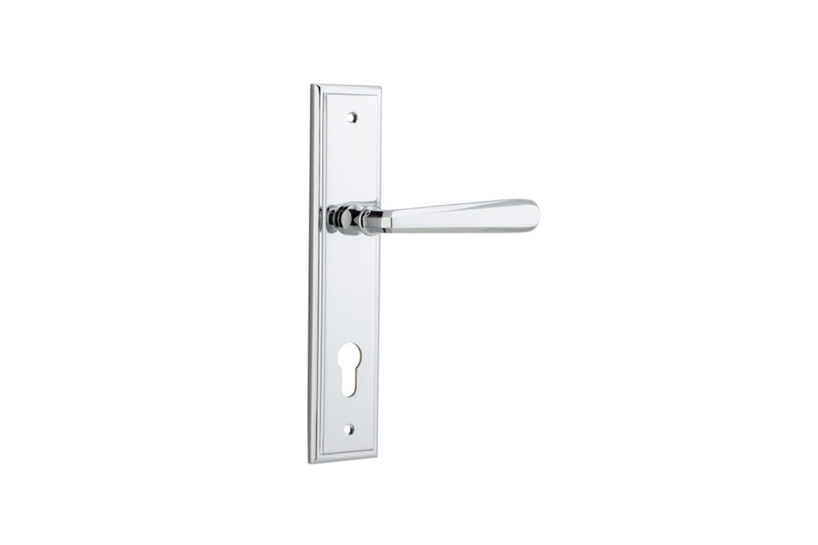 Copenhagen Door Lever Stepped Backplate