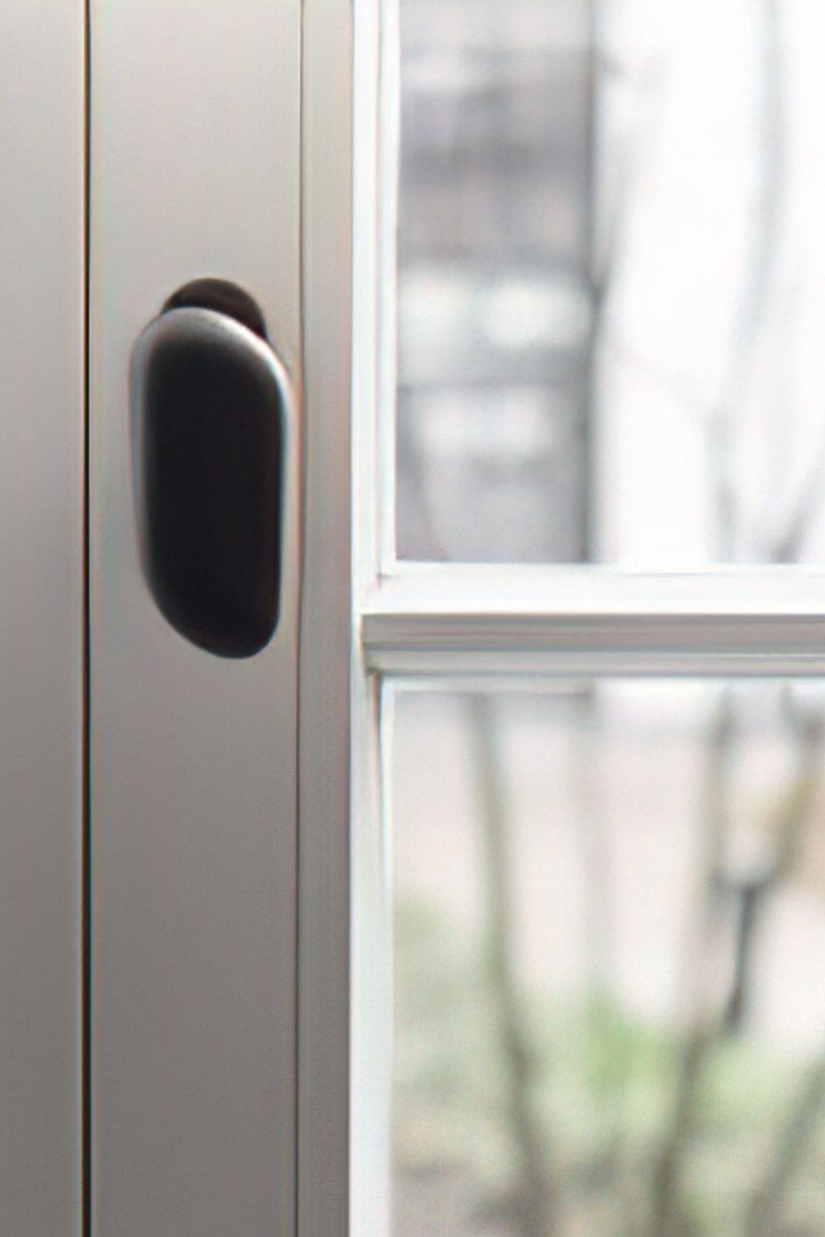 Pebbles Door Lever 2601 on Rose