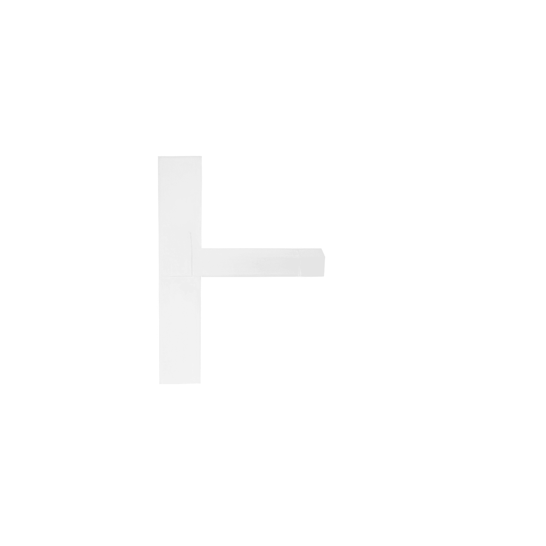 Formani SQUARE Unsprung Lever Handle on Plate